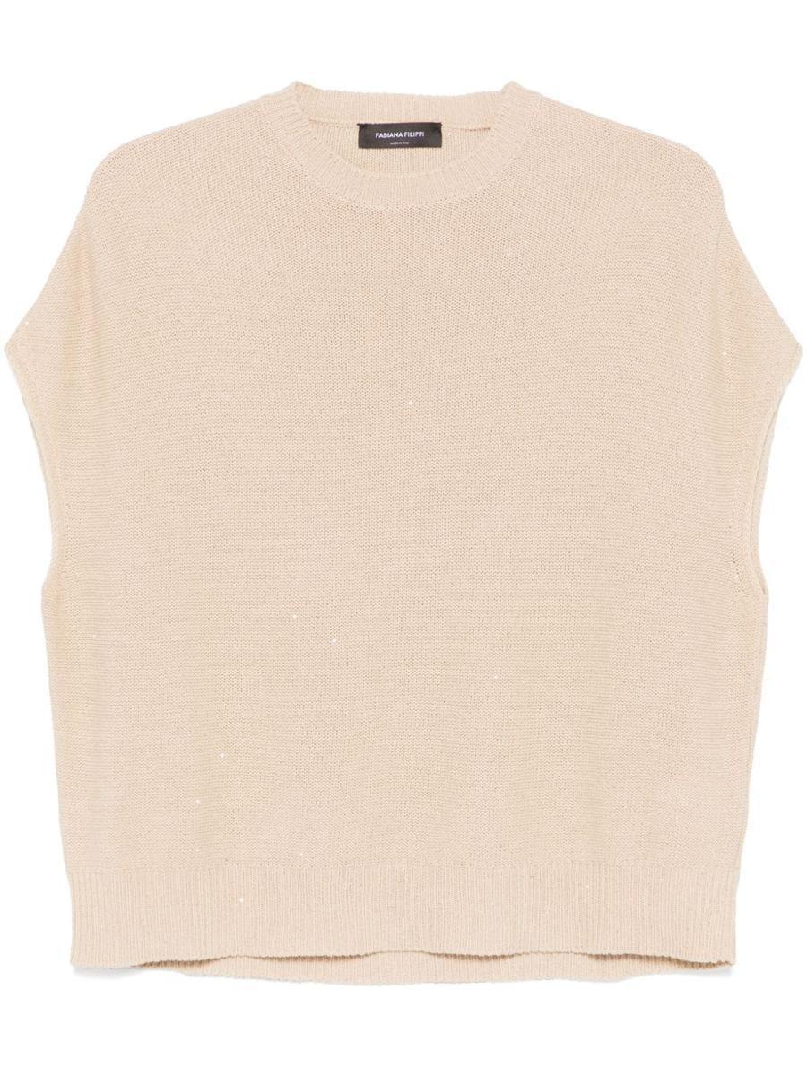 FABIANA FILIPPI Women's Sweaters In Beige Product Image