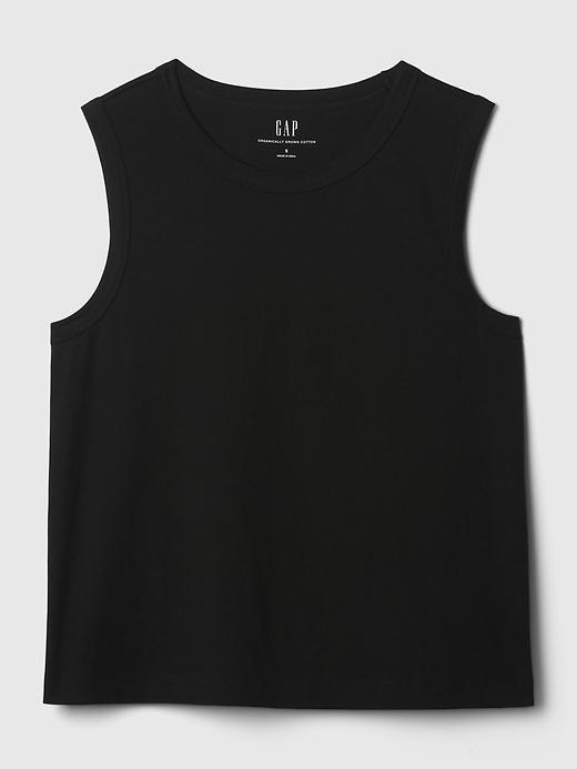 Linen-Blend Tank Top Product Image