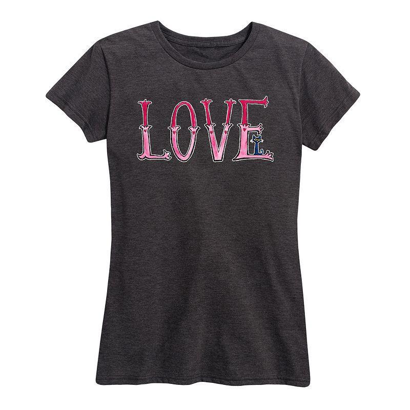 Womens Pete The Cat Big Love Graphic Tee Product Image