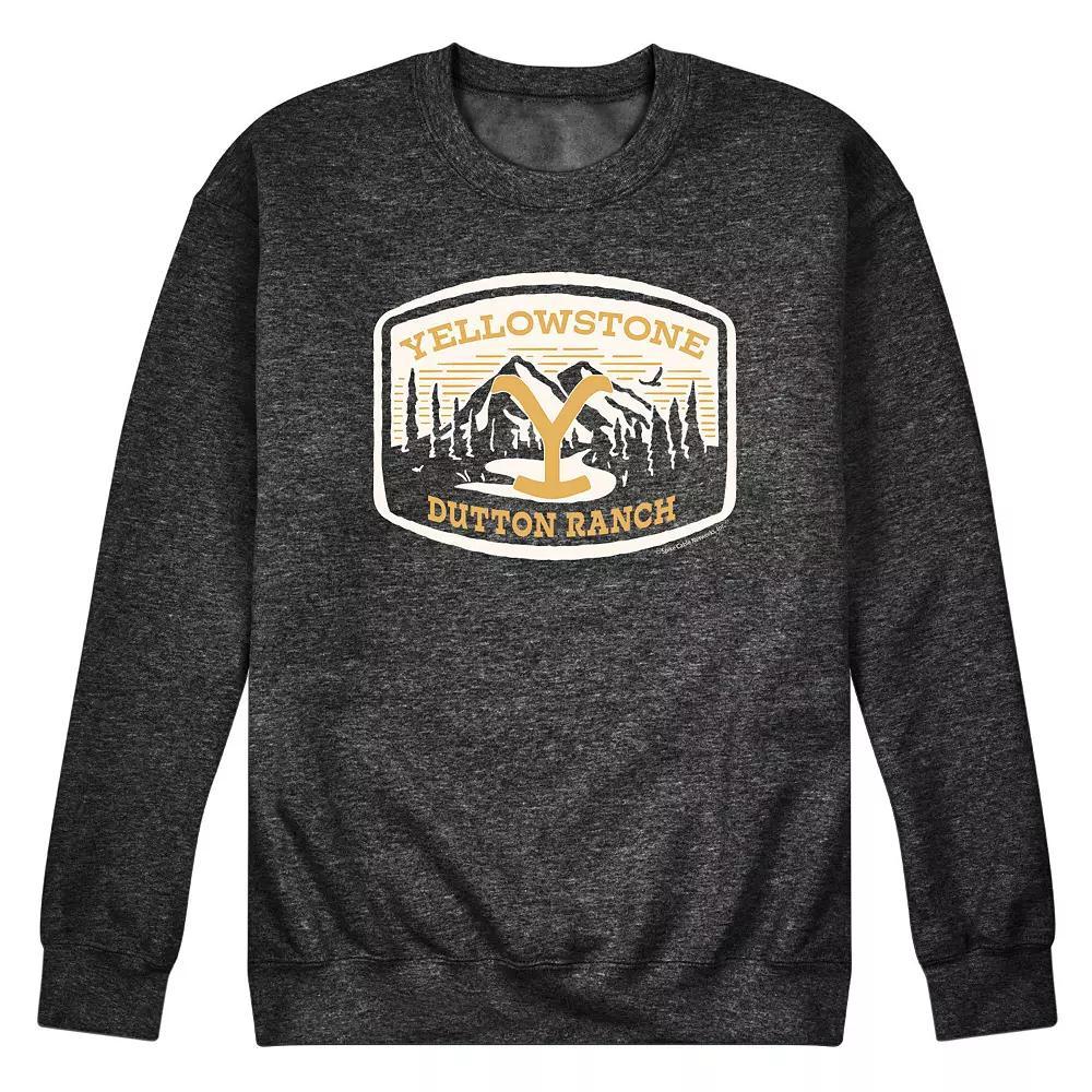 Mens Yellowstone Nature Scene Sweatshirt Product Image
