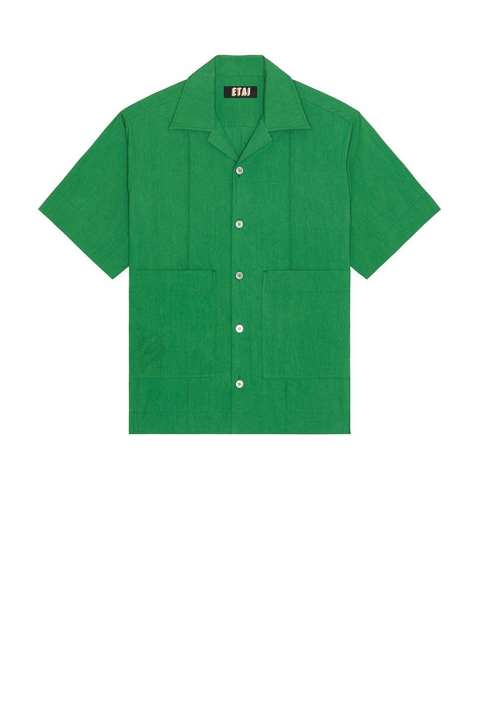 Double Pocket Pin Tuck Shirt Product Image