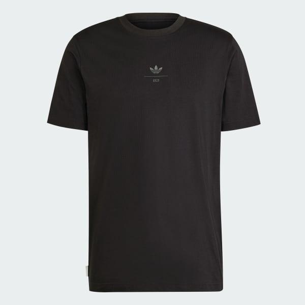 adidas Trefoil Series Tee Mgh Solid Grey XS Mens Product Image