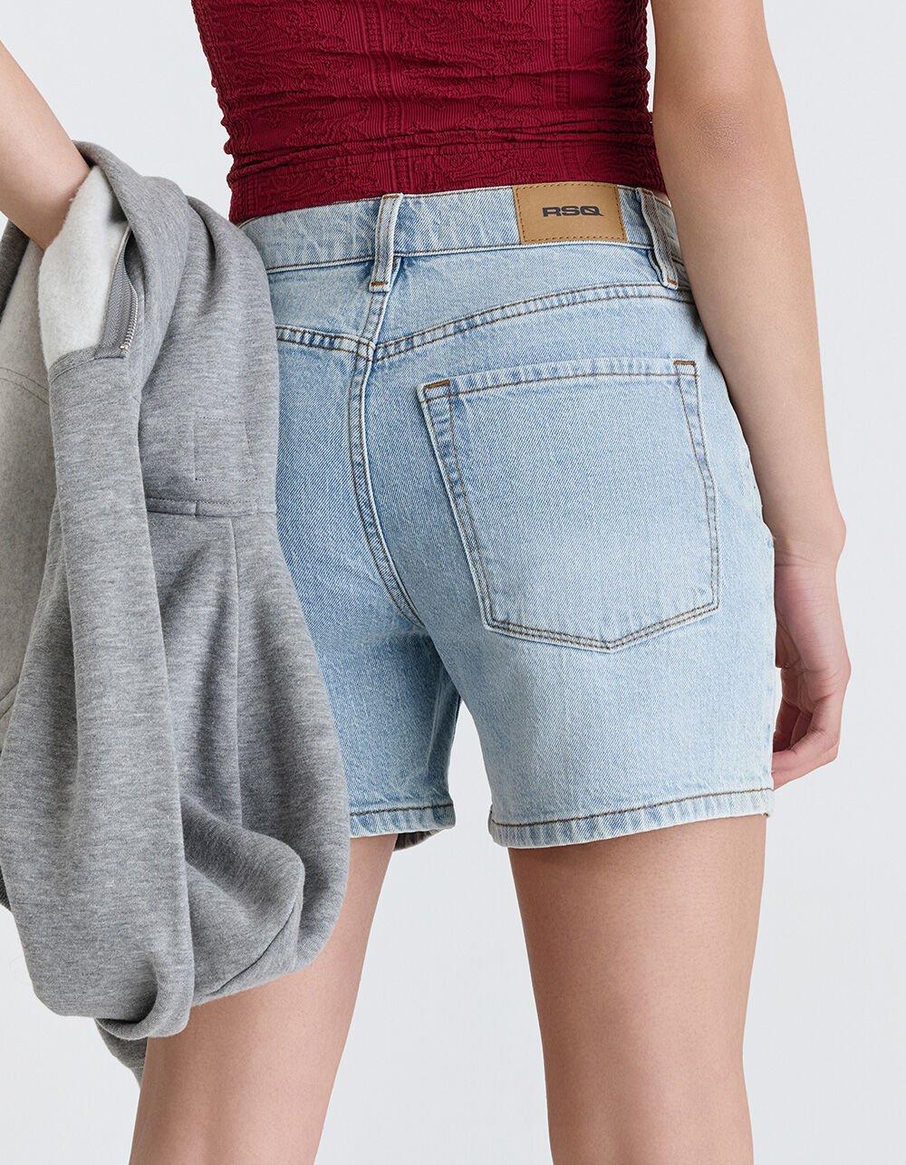 RSQ Womens High Rise Midi Shorts Product Image