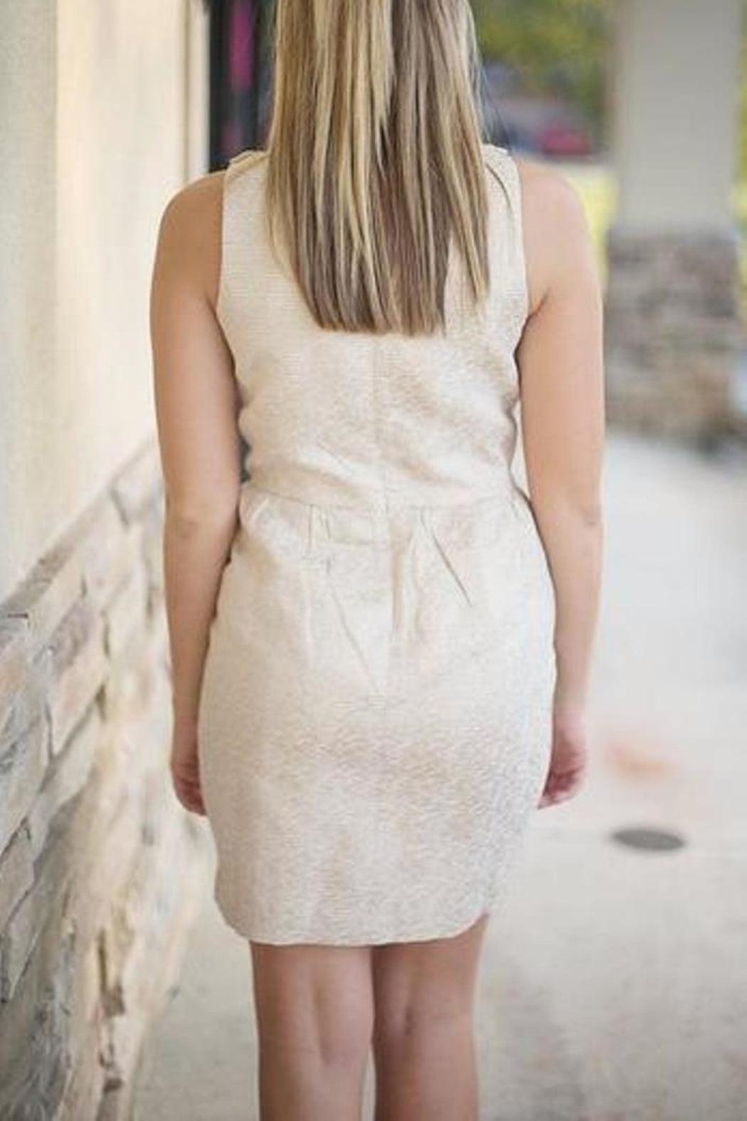Gold Sparkly Dress Product Image