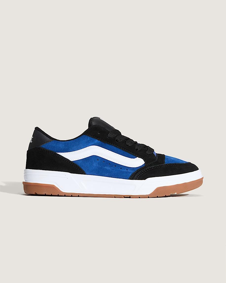 Skate Hylane Shoe in Black / Blue| Vans US Product Image