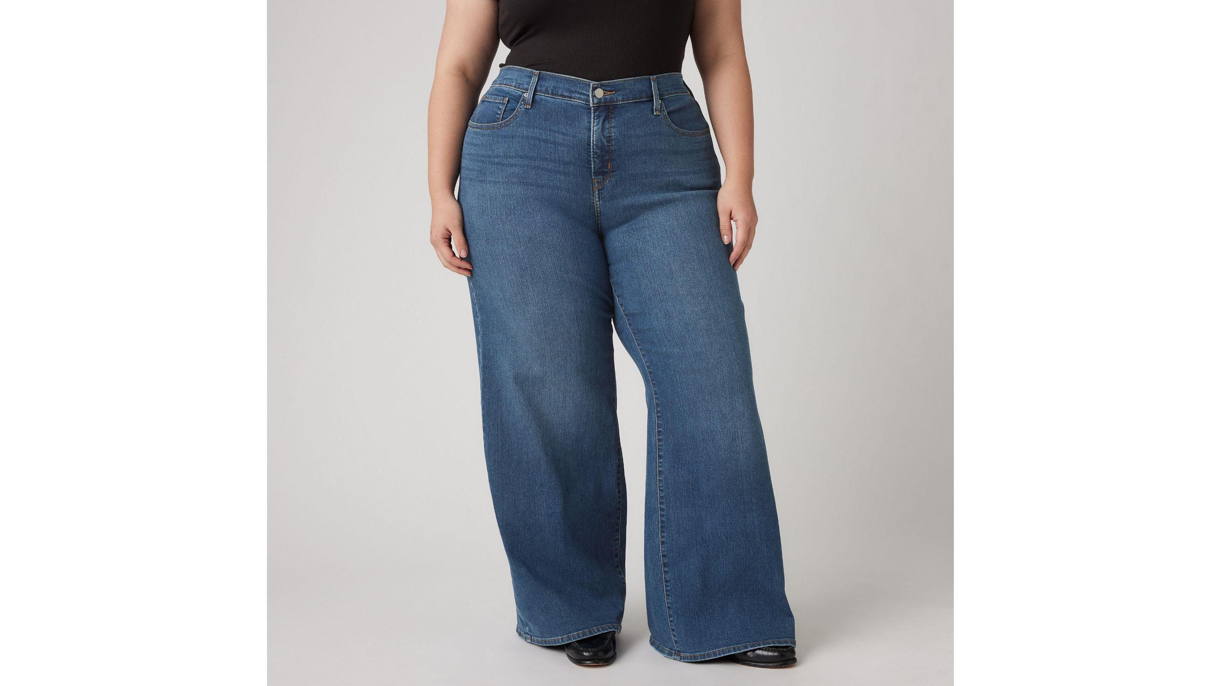 318 Shaping Wide Leg Women's Jeans (Plus Size) Product Image