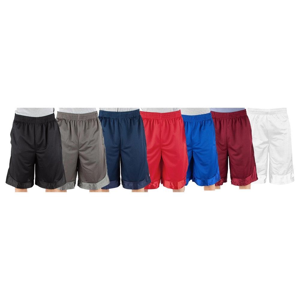 Shaka Wear Men's Basketball Shorts, Mesh Workout Gym Running with Pockets Product Image