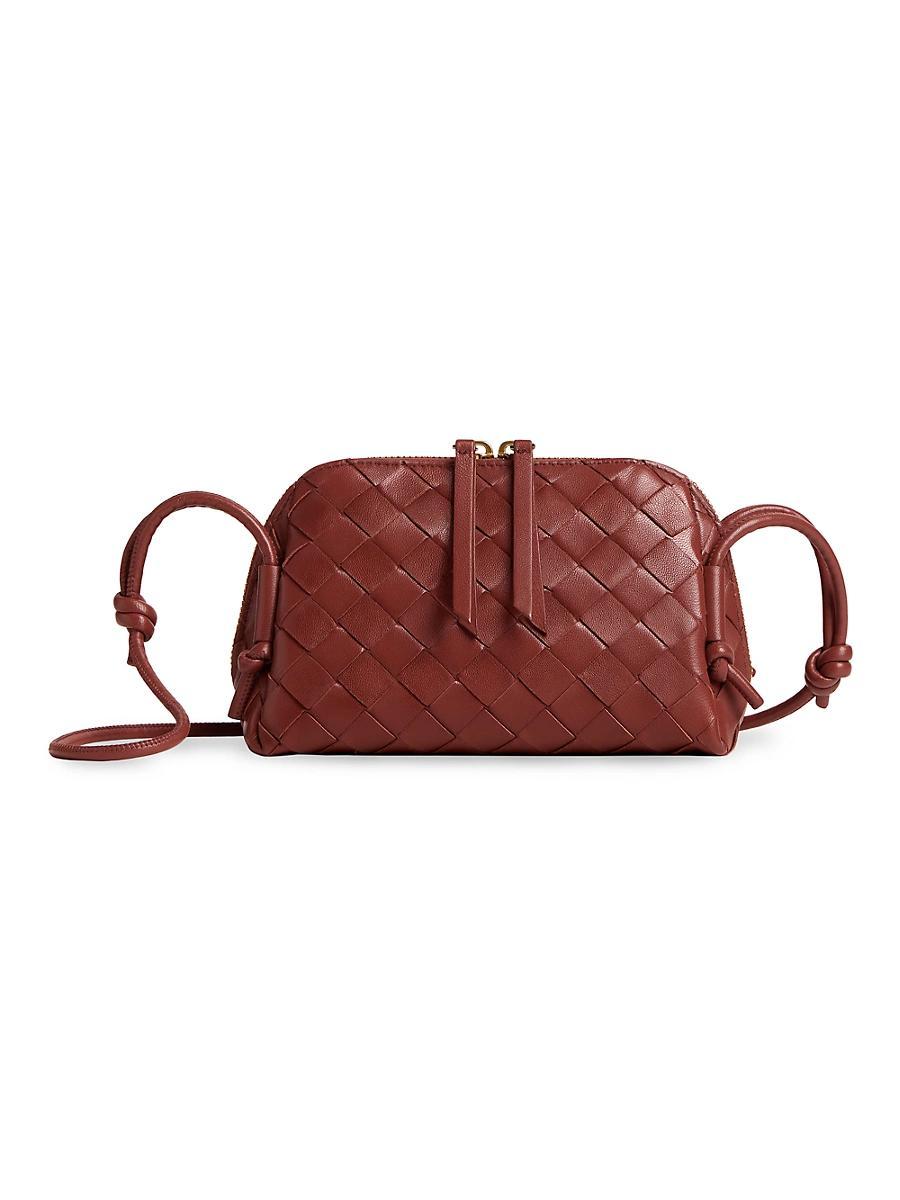 Womens Intrecciato Nappa Leather Pouch Product Image