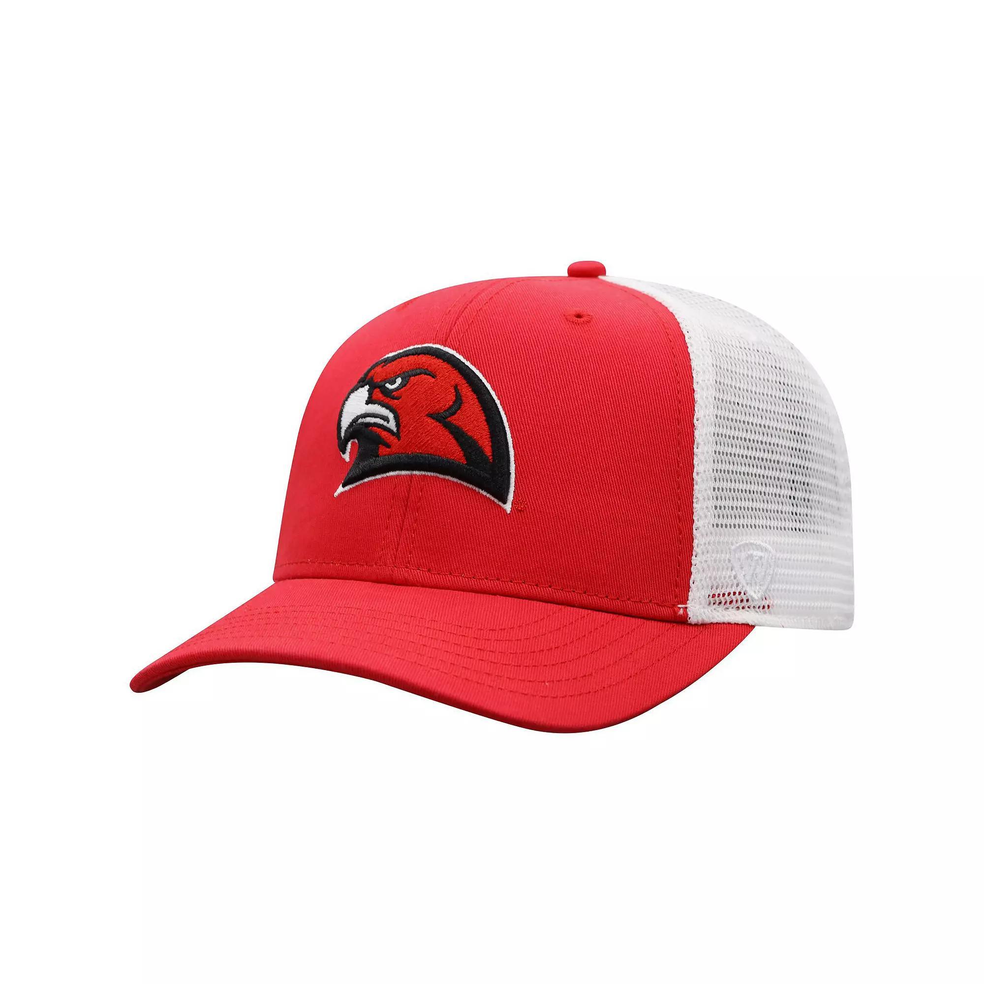 Men's Top of the World Red Miami University RedHawks Trucker Adjustable Hat, Moh Red Product Image