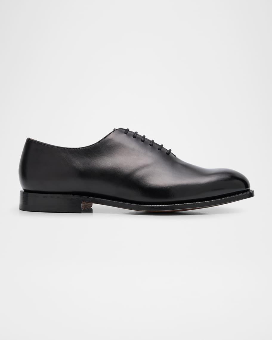 Mens Oldford Brushed Leather Oxfords Product Image