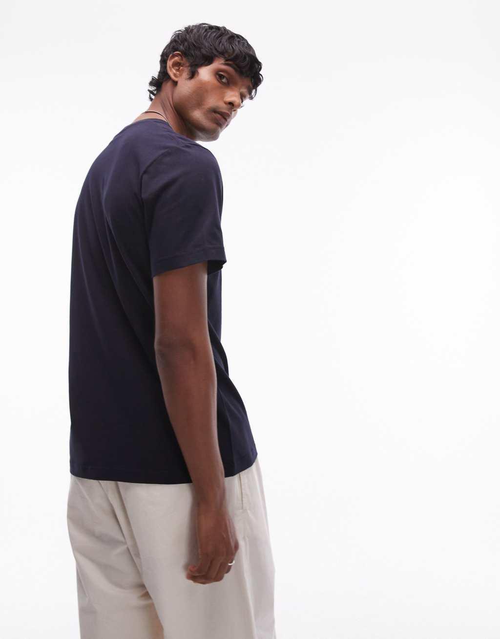 ARKET t-shirt in dark blue Product Image