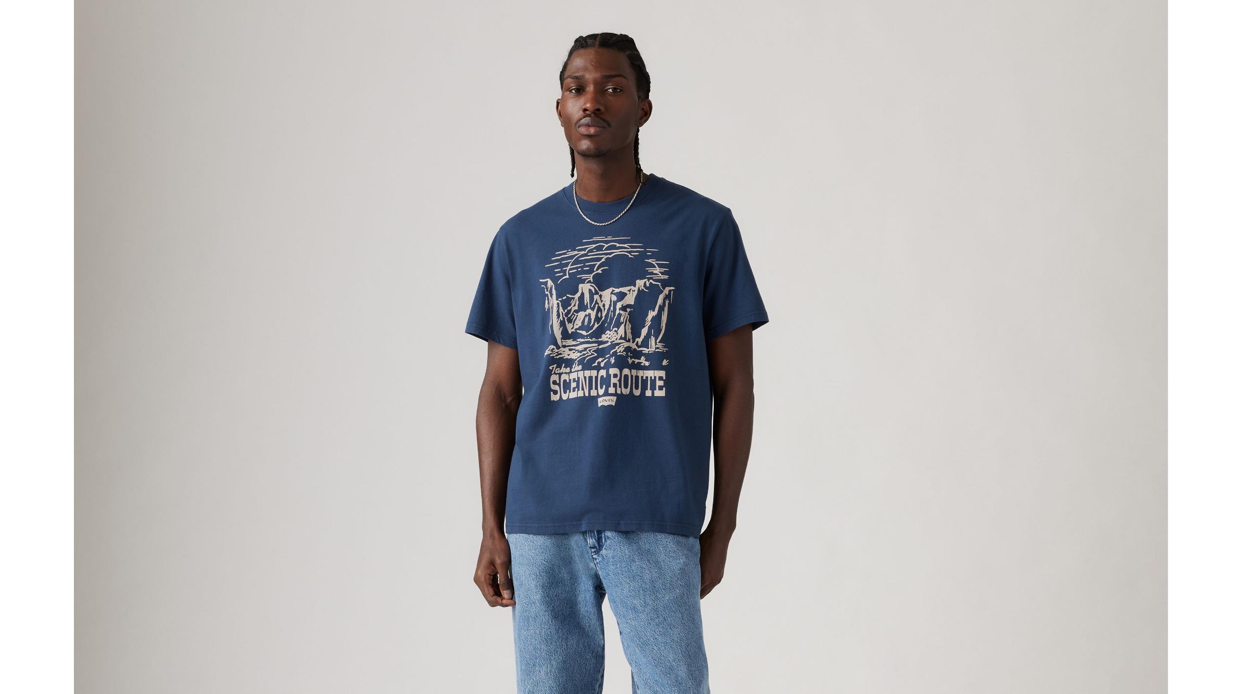 Relaxed Fit Short Sleeve Graphic T-Shirt Product Image