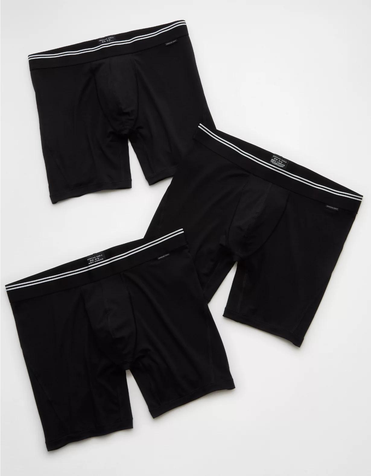 AEO Men's 6" Ultra Soft Boxer Brief 3-Pack Product Image