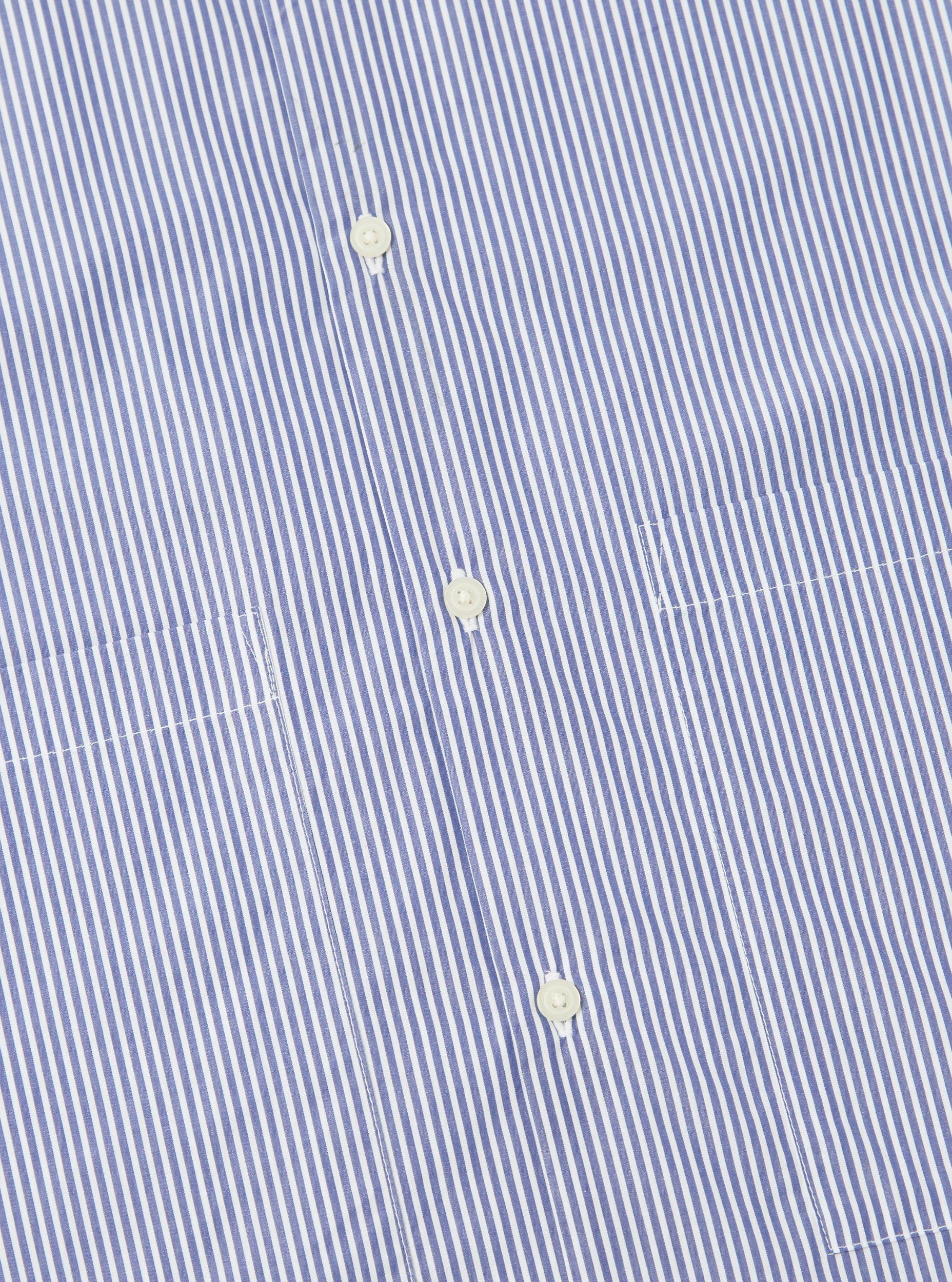 Navy Classic Stripe Short Pyjama Set Product Image