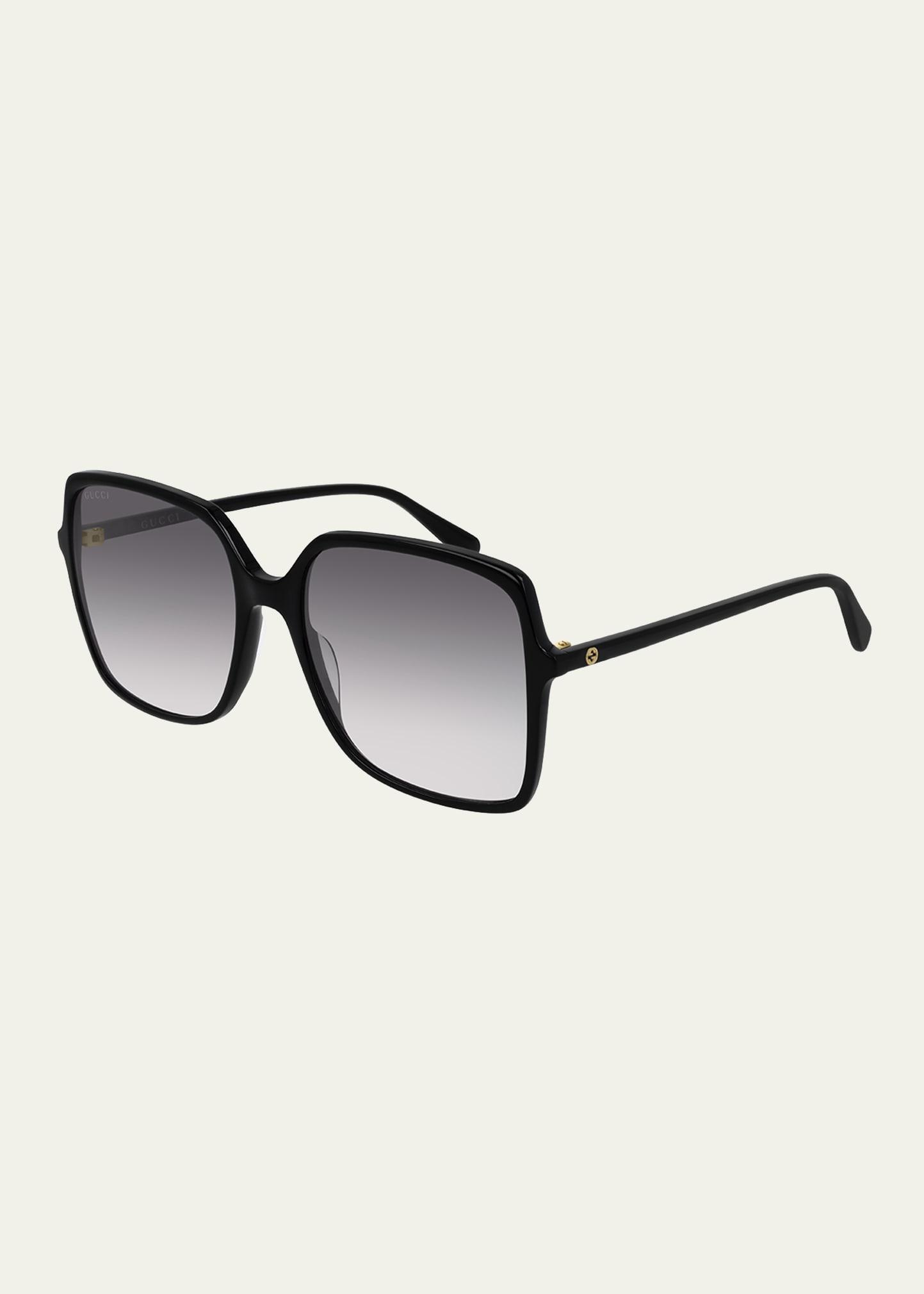 Square Acetate Sunglasses Product Image