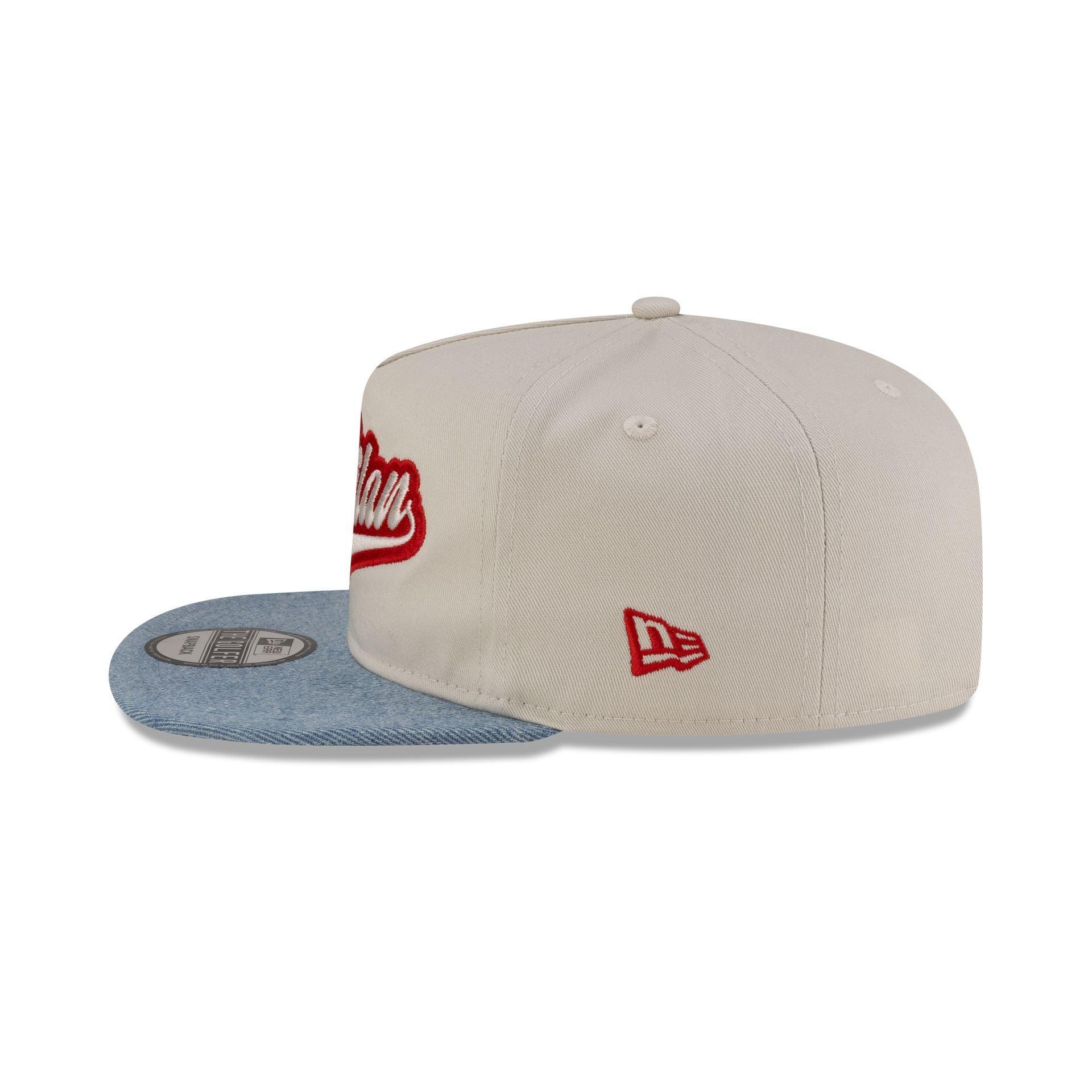 AC Milan Denim Visor Golfer Hat Male Product Image