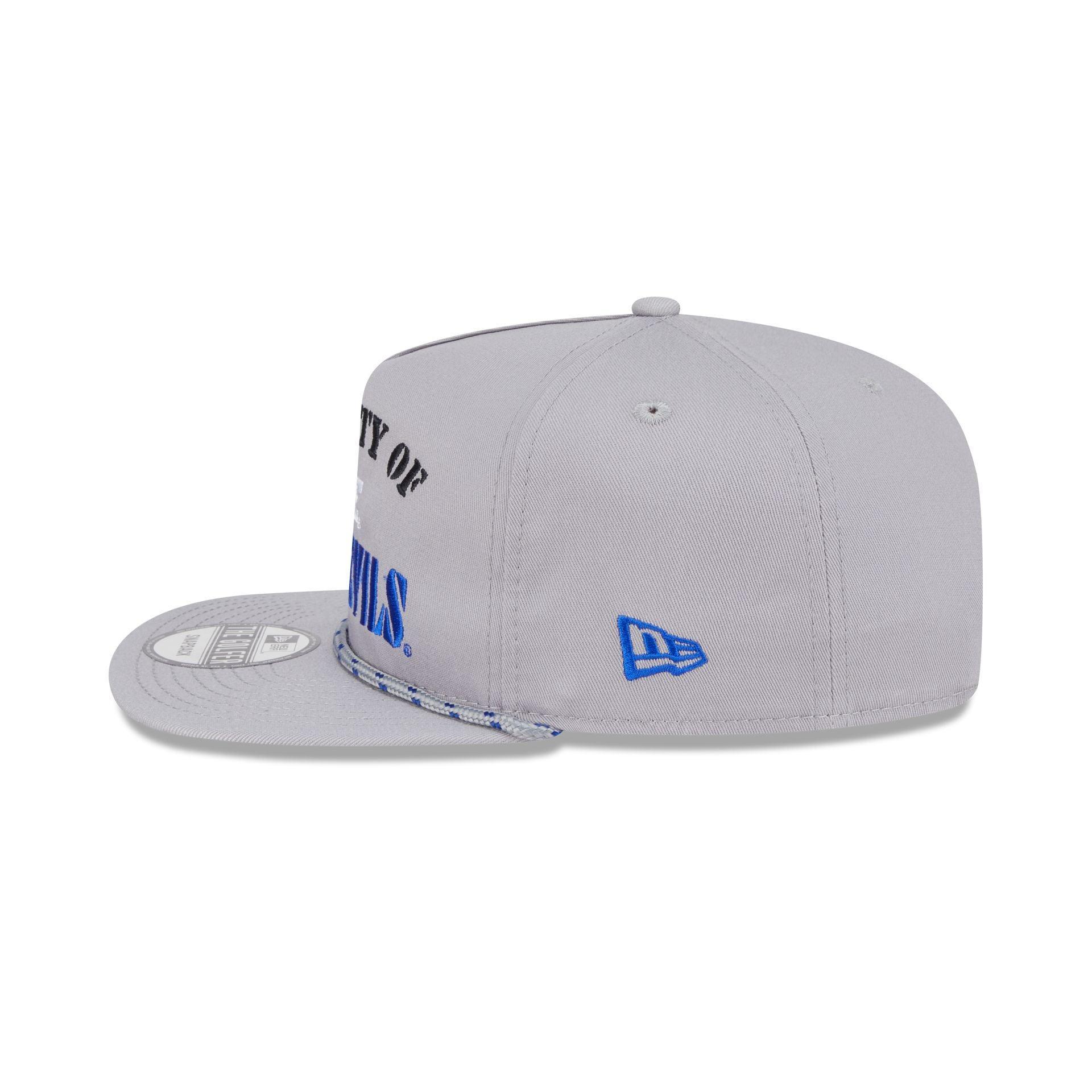 Duke Blue Devils Vintage Gray Rope Golfer Hat Male Product Image