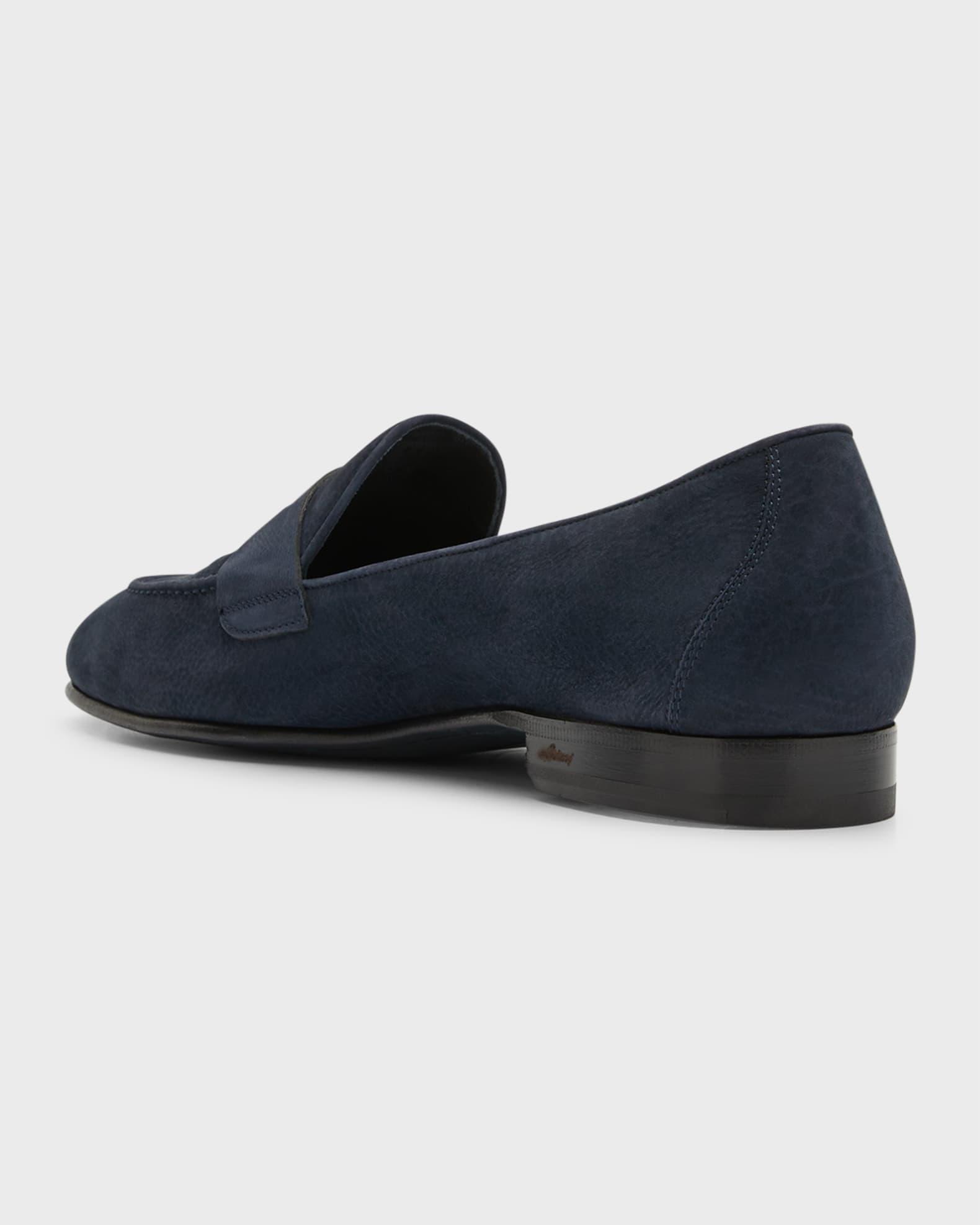 Men's Leather Penny Loafers Product Image
