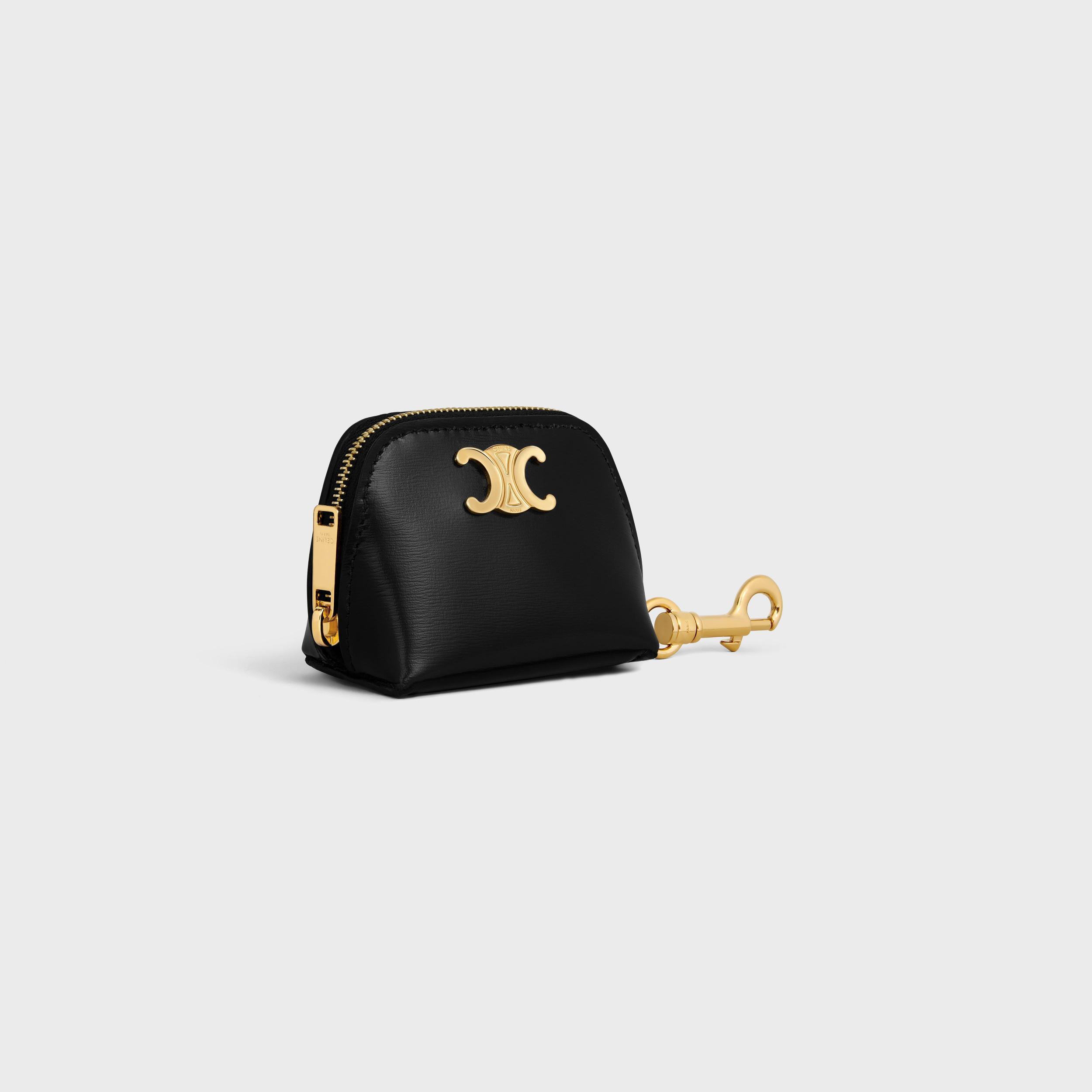 MICRO TRIOMPHE CHARM IN Shiny Calfskin Product Image