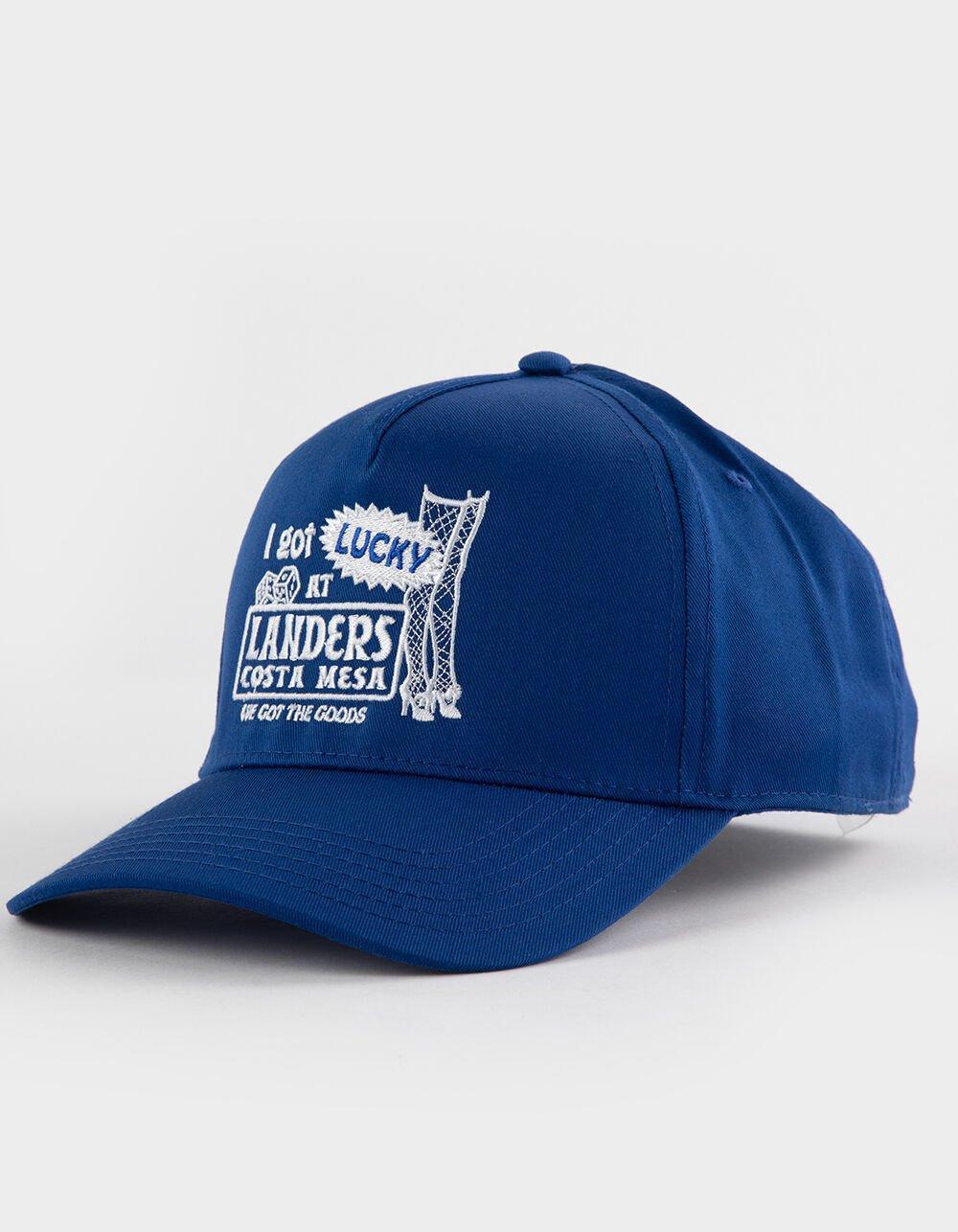 LANDERS SUPPLY HOUSE Got Lucky Snapback Hat - BLUE Product Image