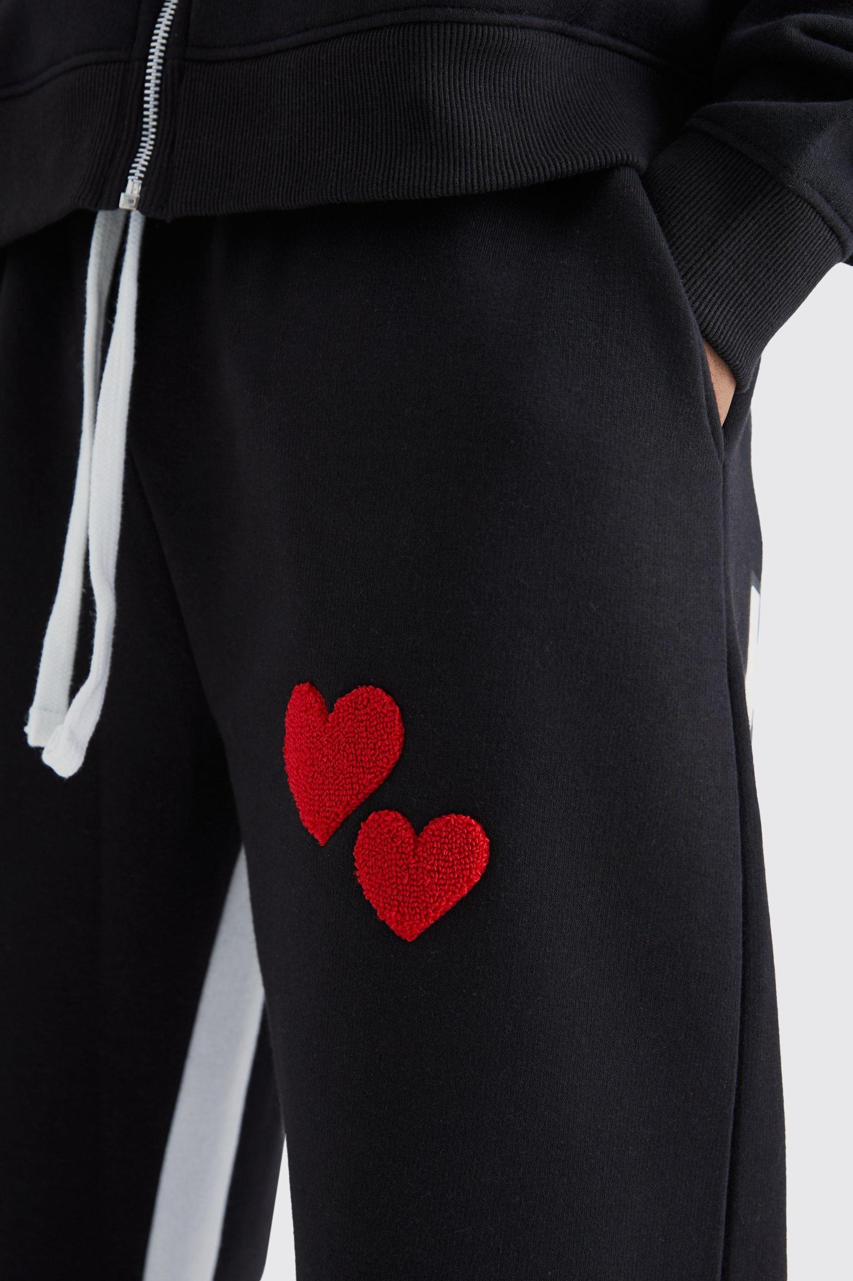 Regular Fit Limited Edition Gusset Sweatpants | boohooMAN USA Product Image