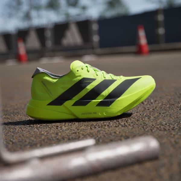 adidas Adizero Adios Pro 4 Shoes Lucid Lemon 7 Womens Product Image
