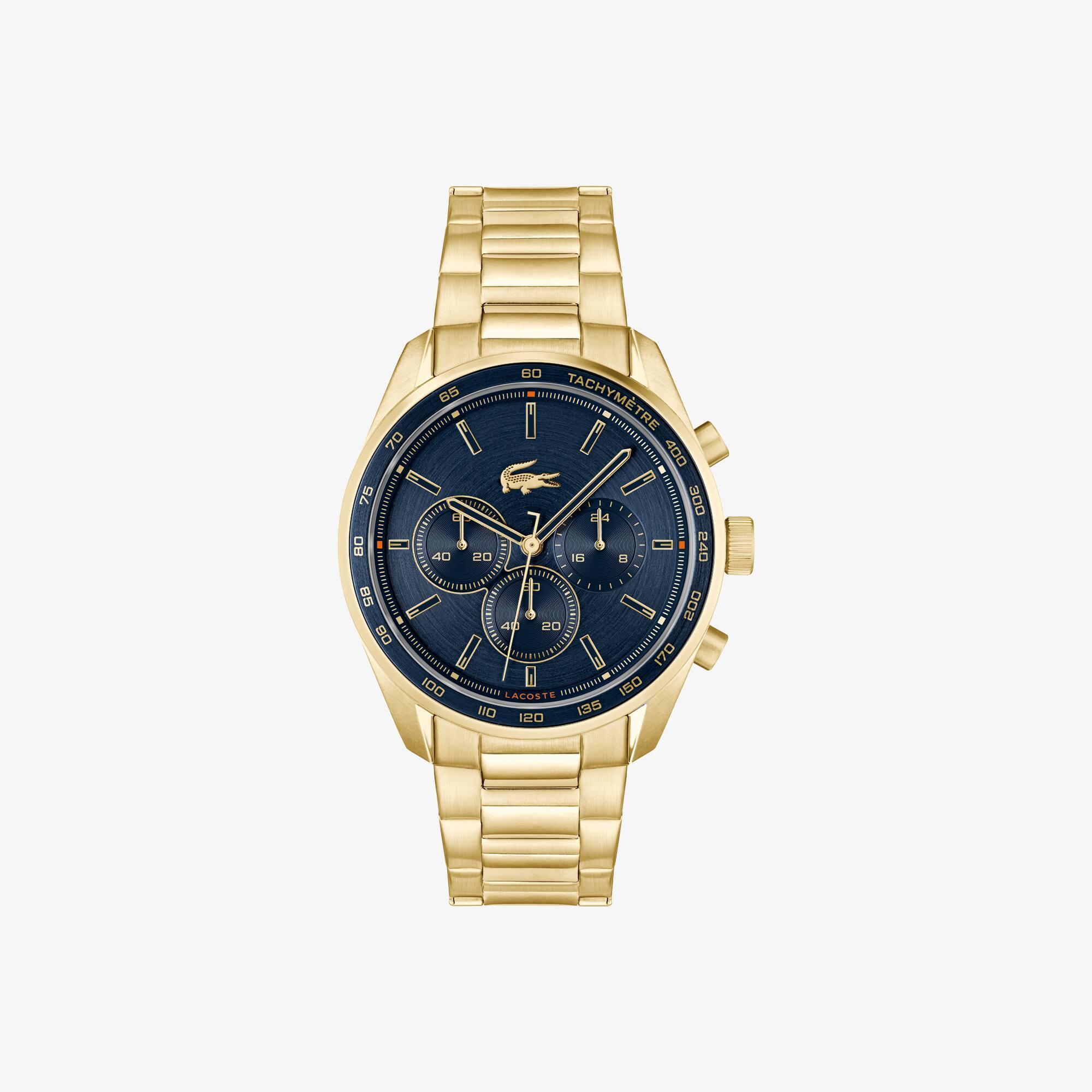 Boston Ion-Plated Stainless Steel Chronograph Watch Product Image