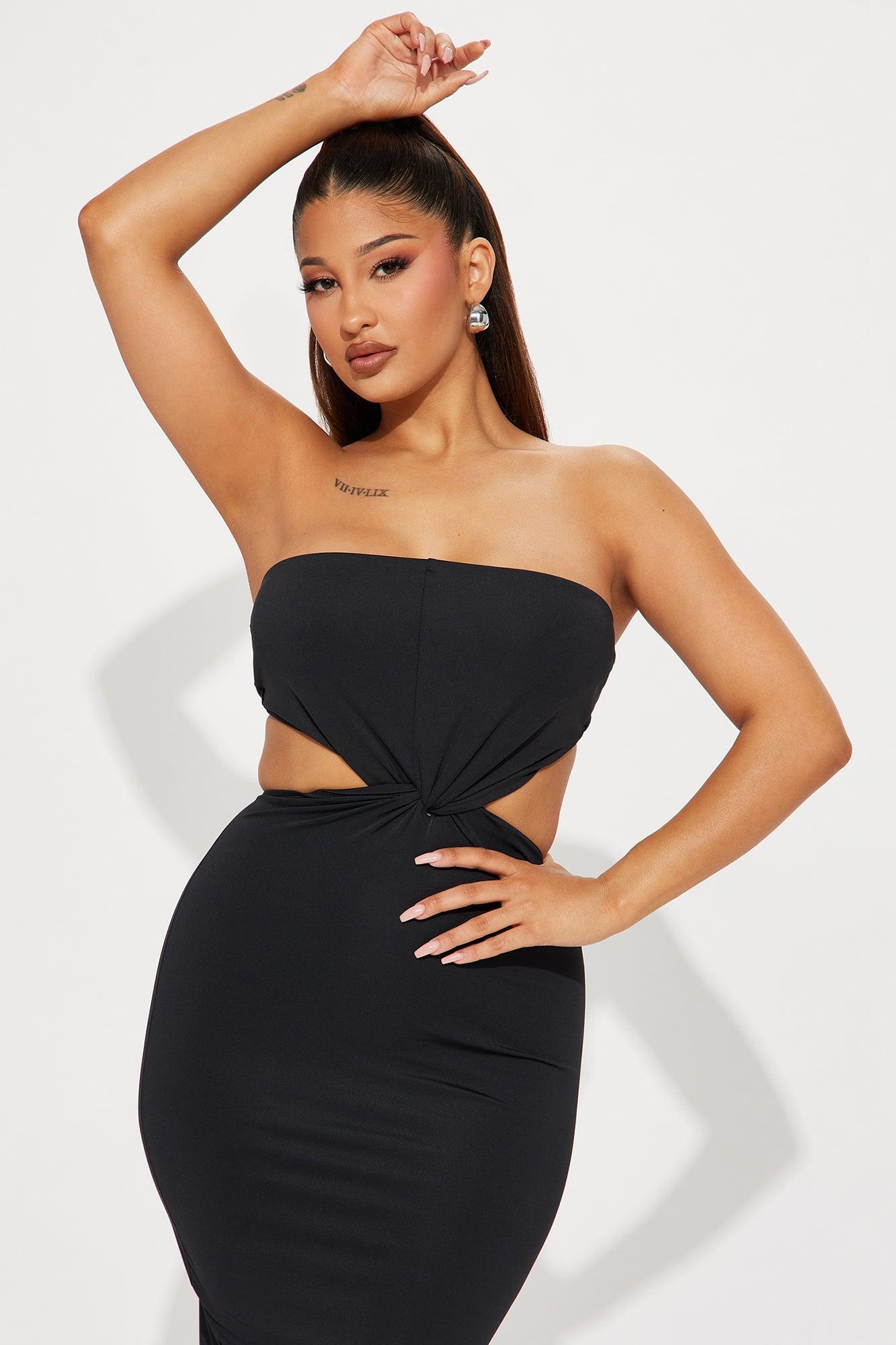Living Lively Maxi Dress - Black Product Image