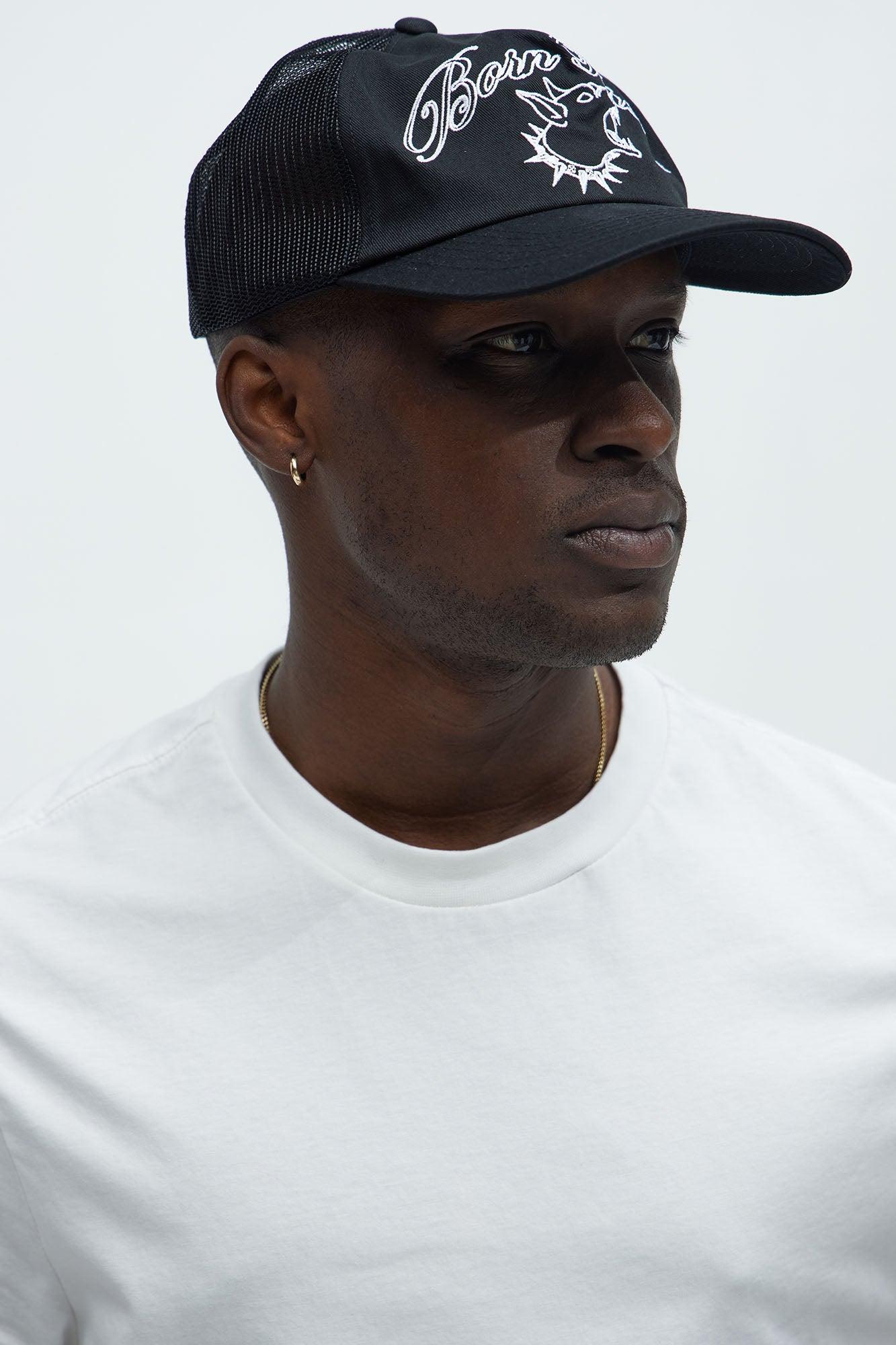 Born Broke Die Rich Unstructured Snapback Hat - Black Product Image