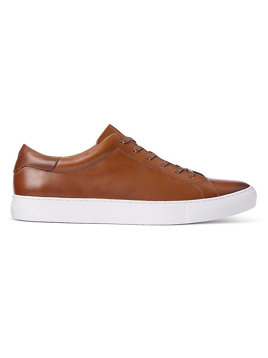 Mens Jermain II Leather Low-Top Sneakers Product Image