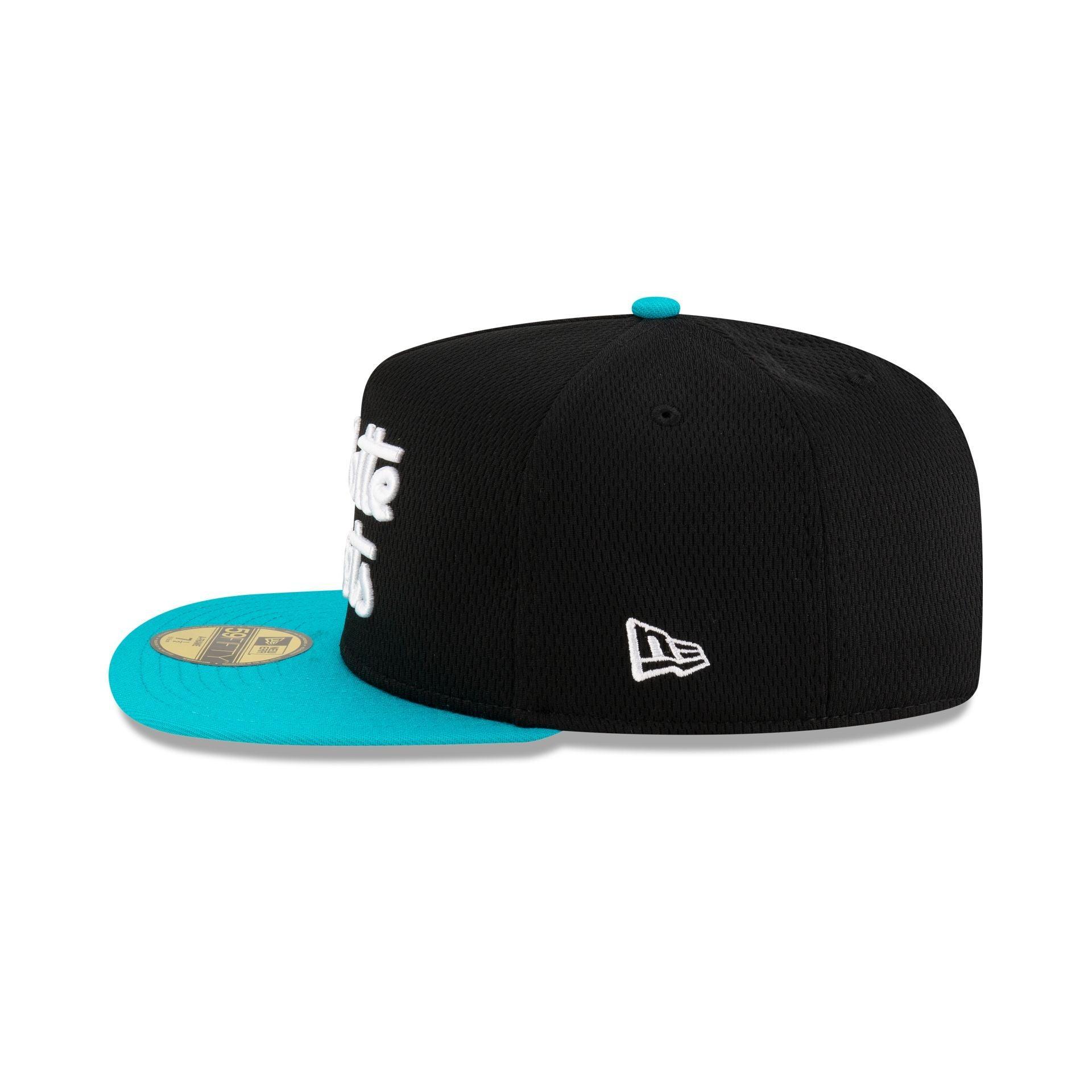 Charlotte Hornets Dashmark Mesh 59FIFTY A-Frame Fitted Hat Male Product Image