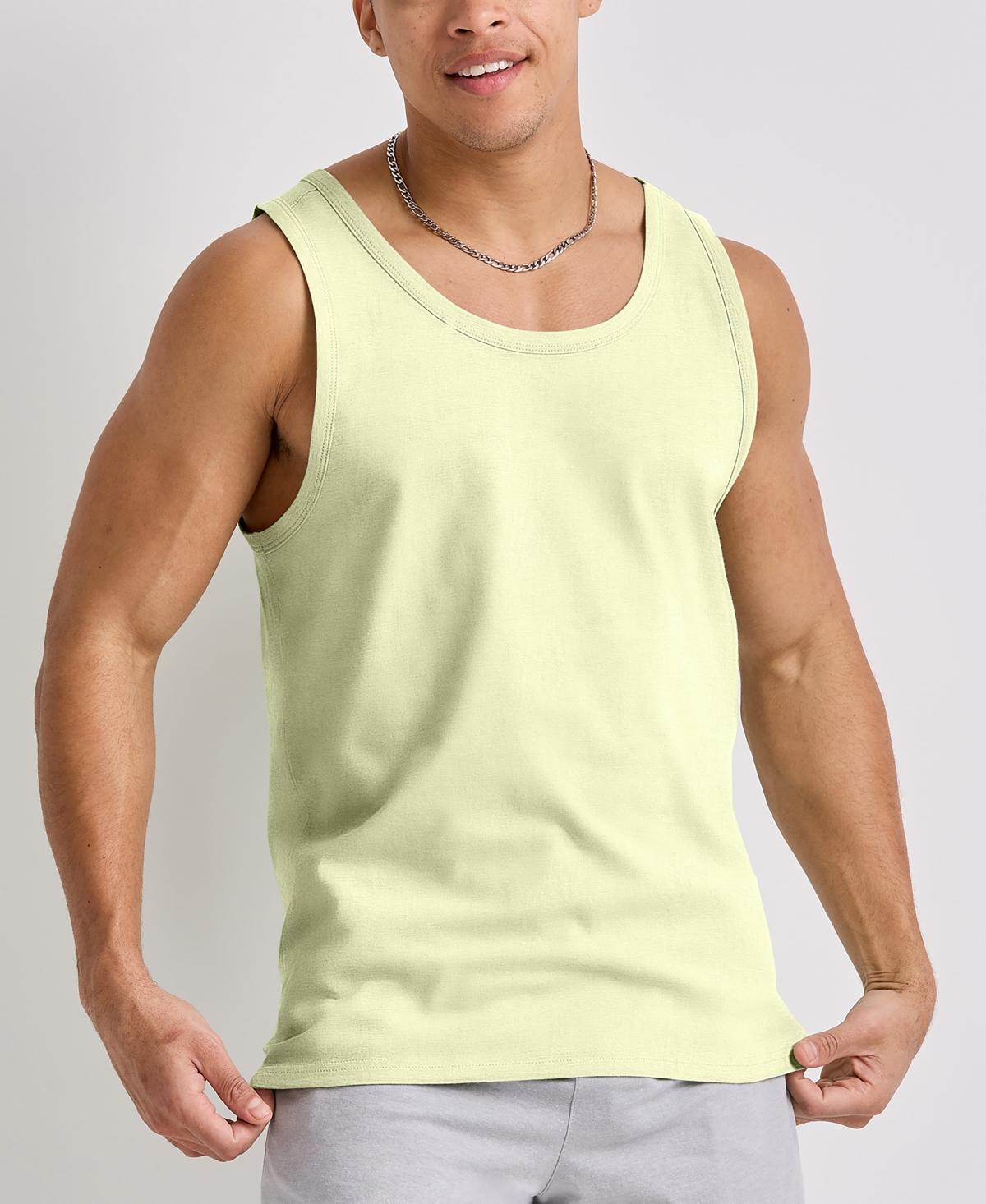 Mens Hanes Originals Tri-Blend Crewneck Tank Top Product Image