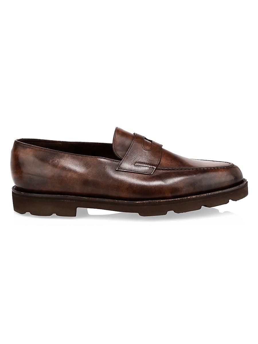 Mens Lopez Leather Loafers Product Image