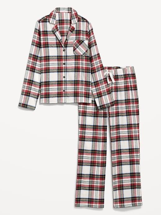 Flannel Pajama Set for Women Product Image