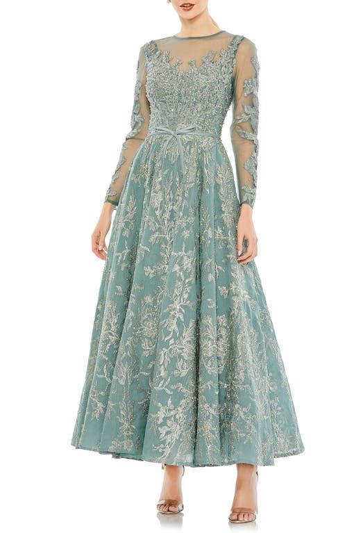Womens Floral Embellished Cocktail Dress Product Image