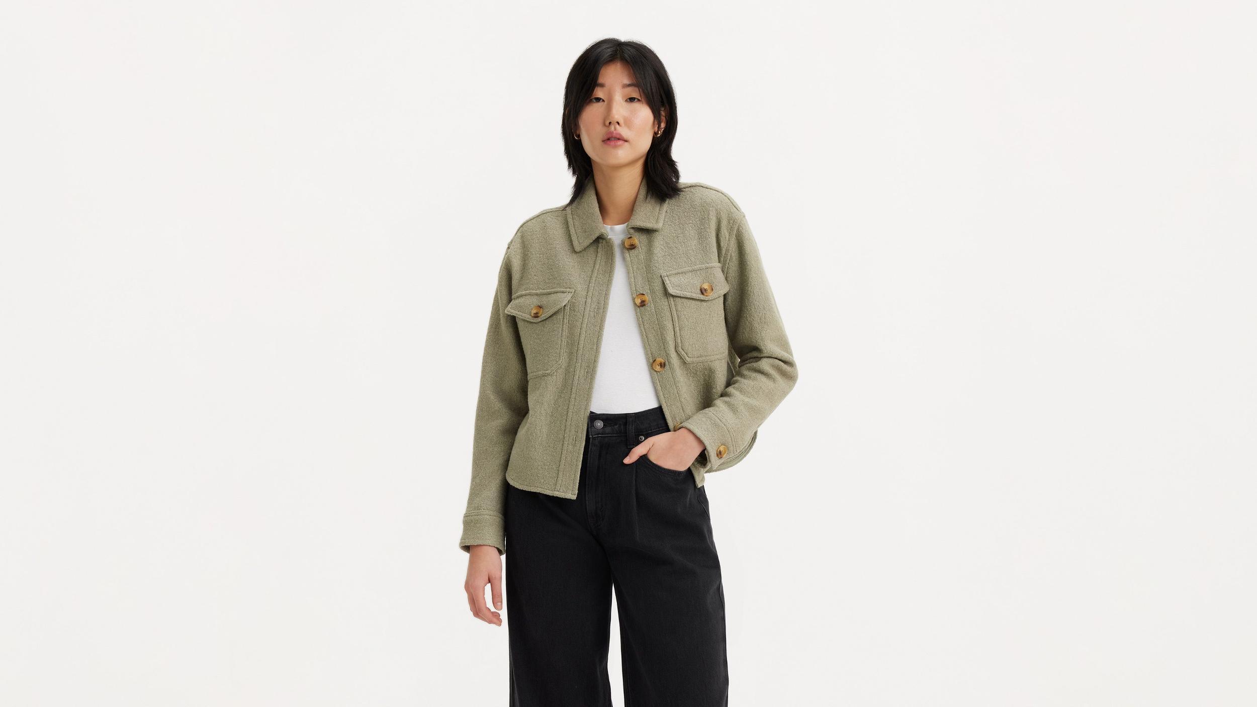 Cropped Shacket Product Image