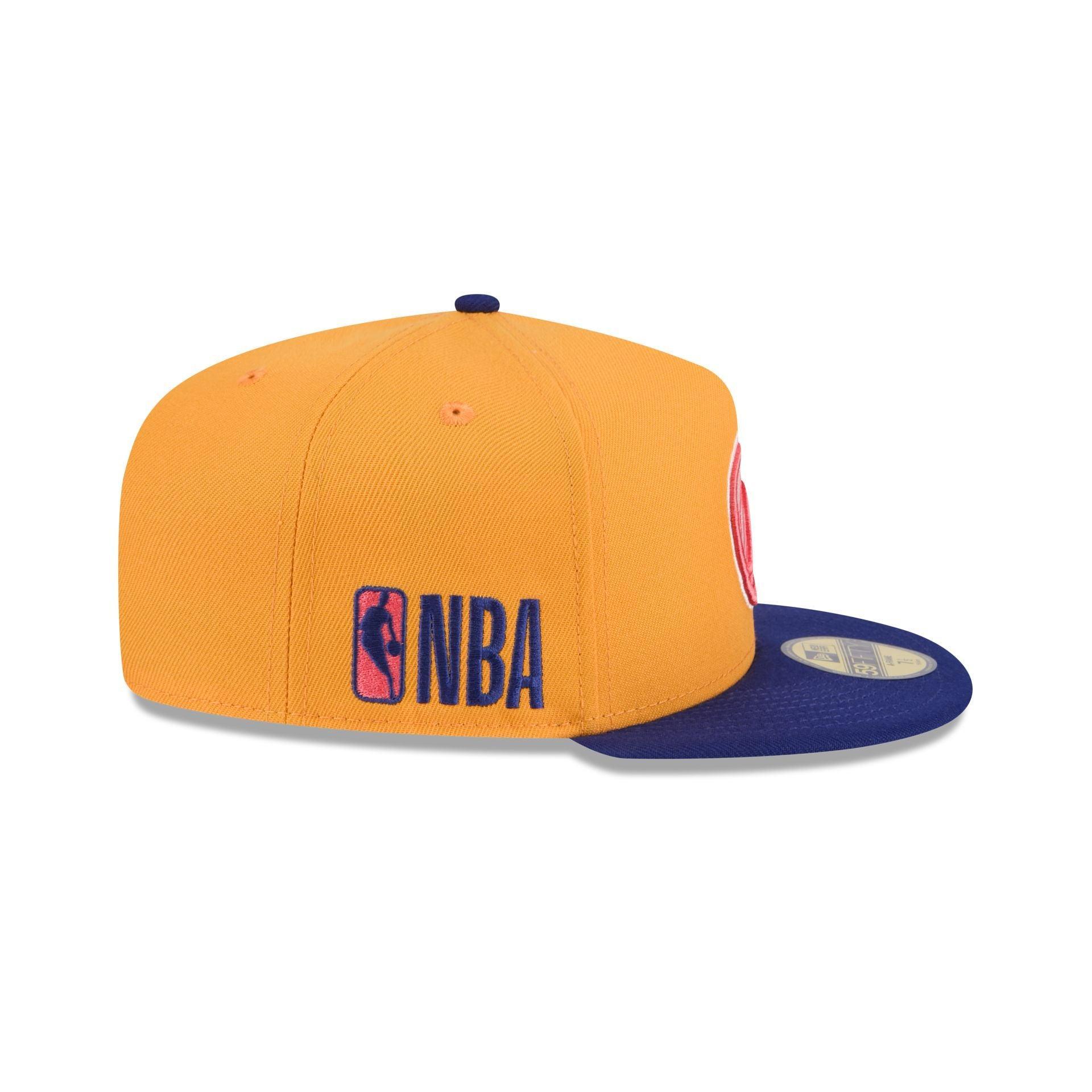 Golden State Warriors Gold 59FIFTY A-Frame Fitted Hat Male Product Image