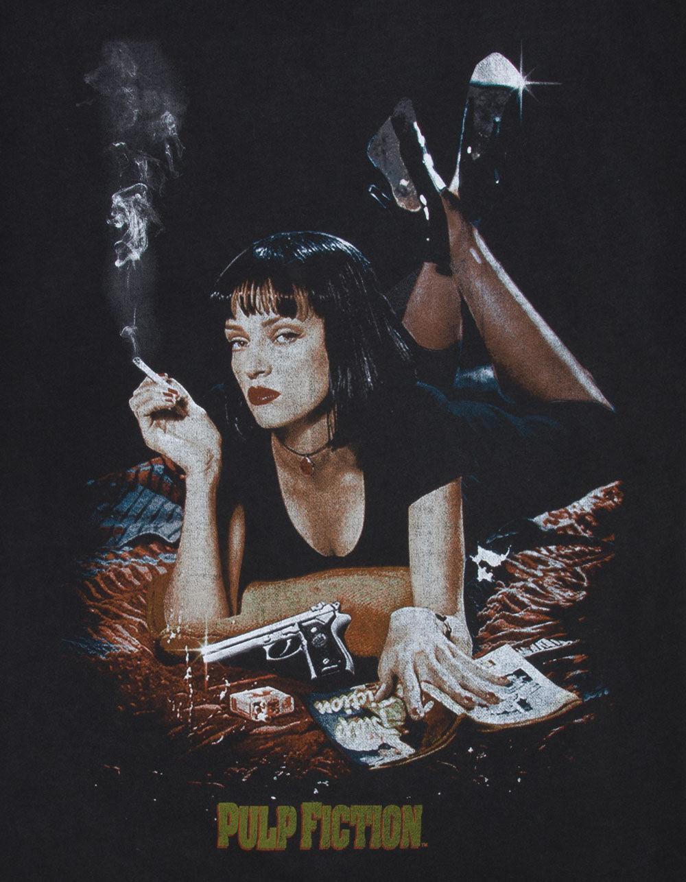 PULP FICTION Mens Boxy Tee - WASHED BLACK Product Image