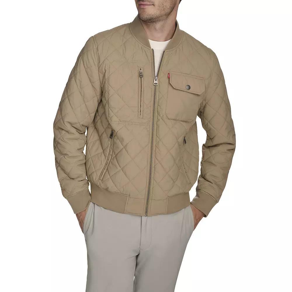 Men's Levi's® Diamond Quilted Jacket, Size: XL, Clay Product Image