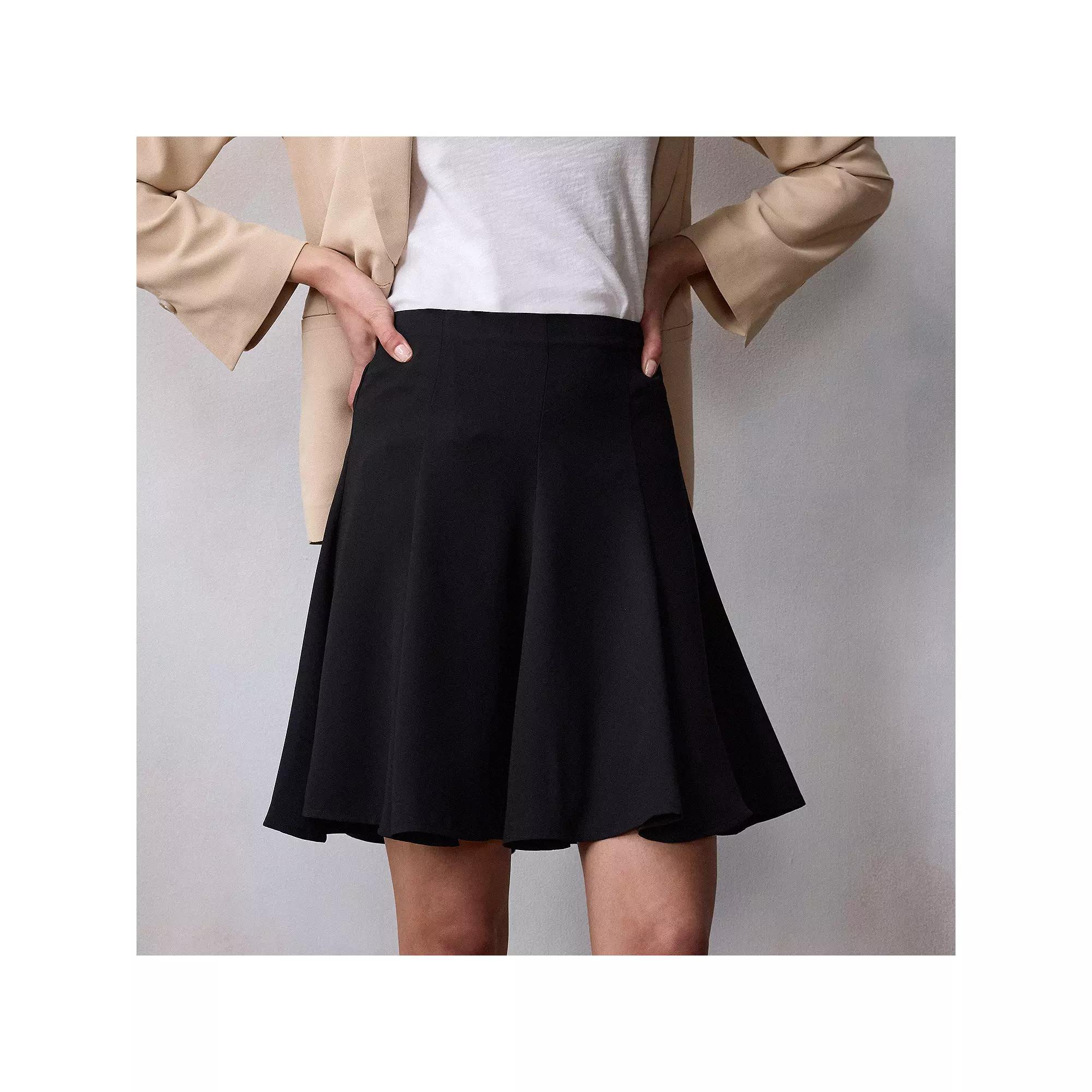 Womens LC Lauren Conrad Godet Mini Skirt Product Image