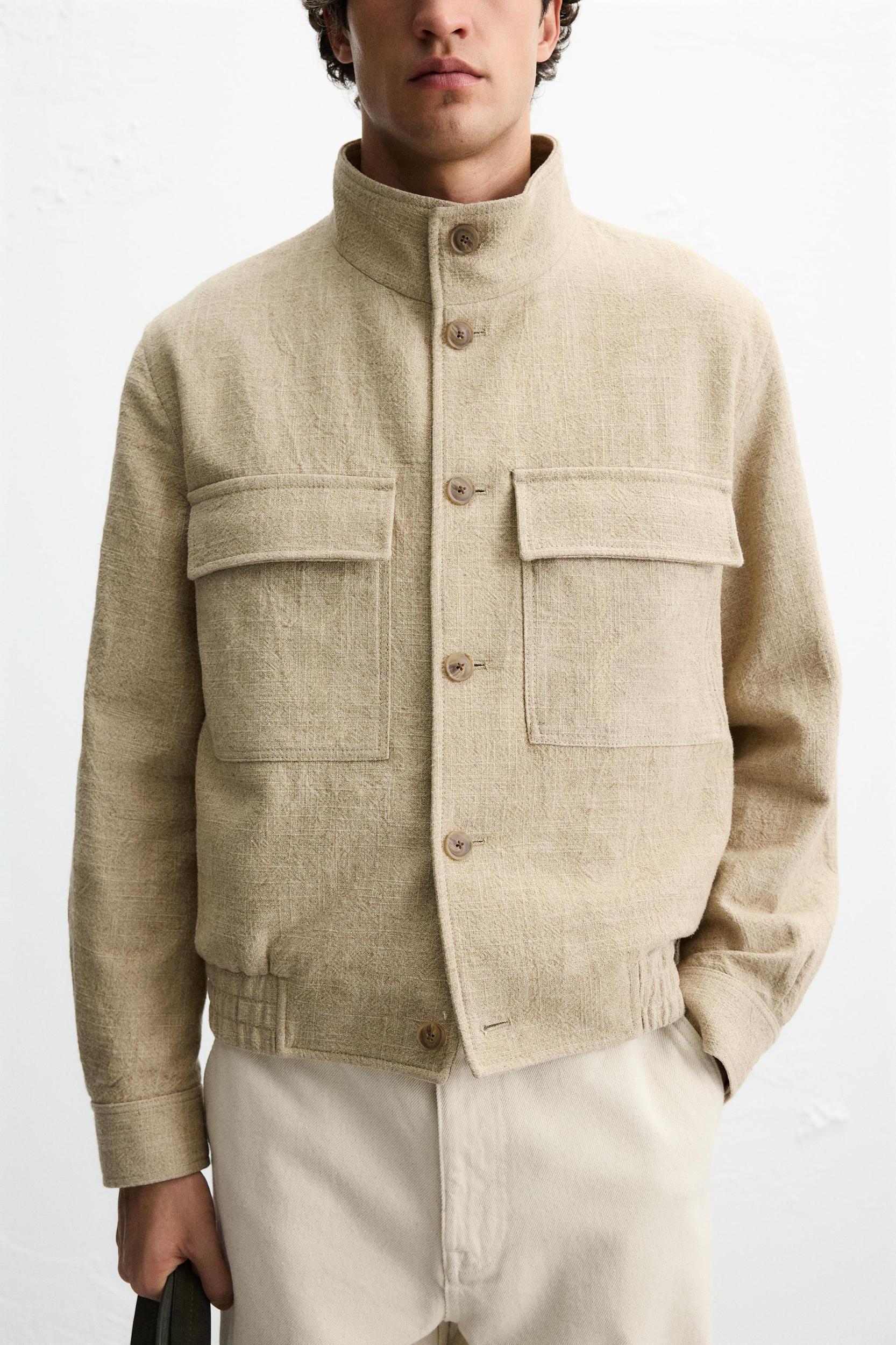 LINEN - COTTON JACKET Product Image