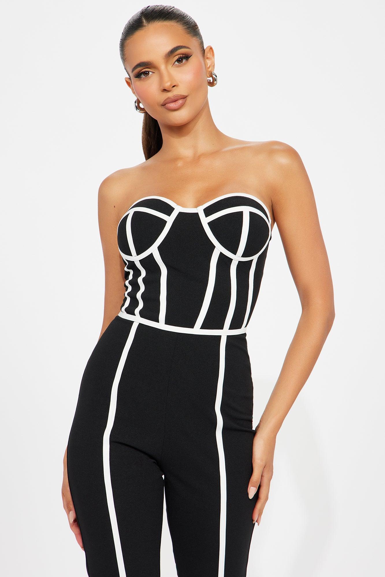 Say It Best Jumpsuit  - Black Product Image