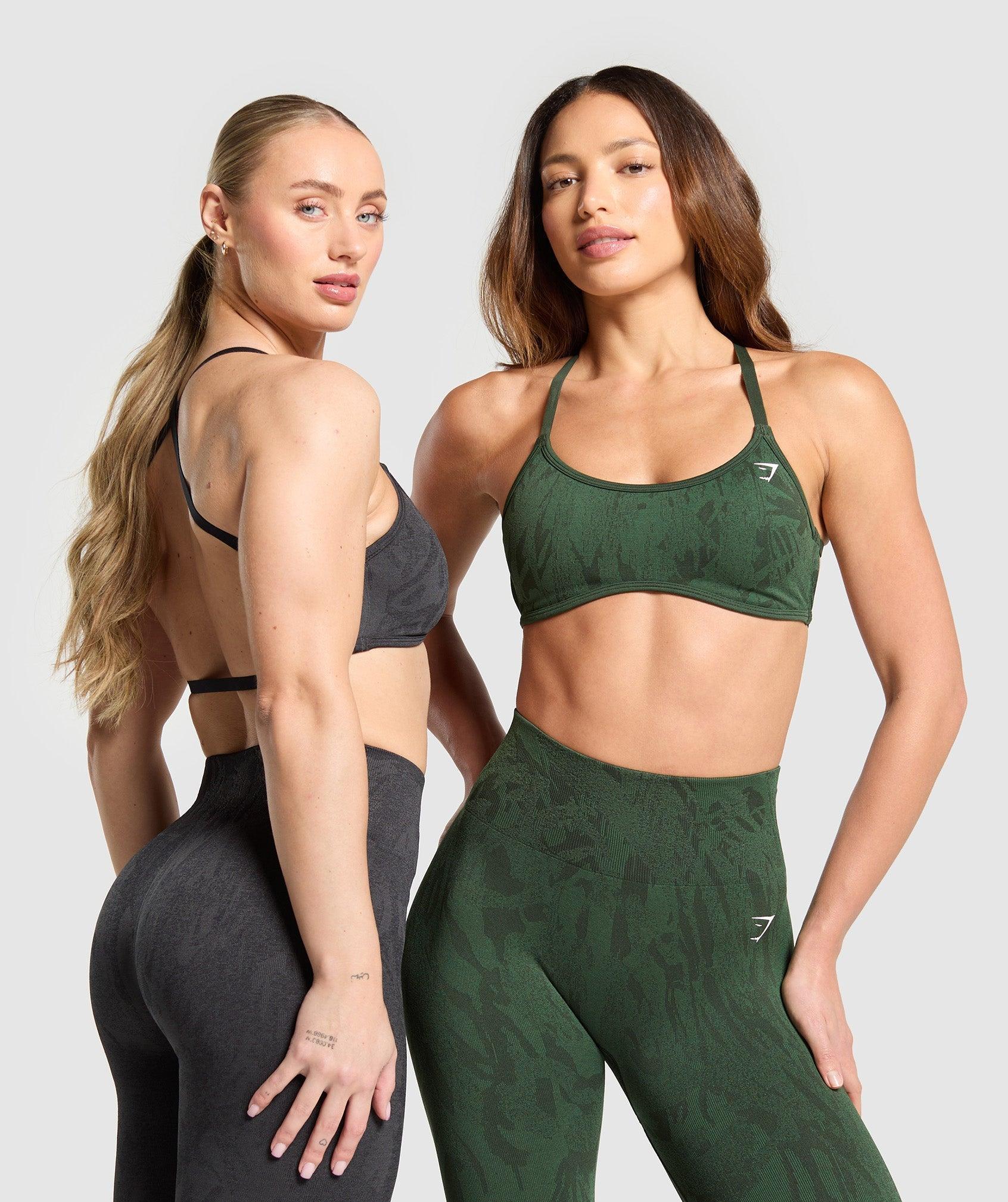 Adapt Camo Cross Back Sports Bra Product Image