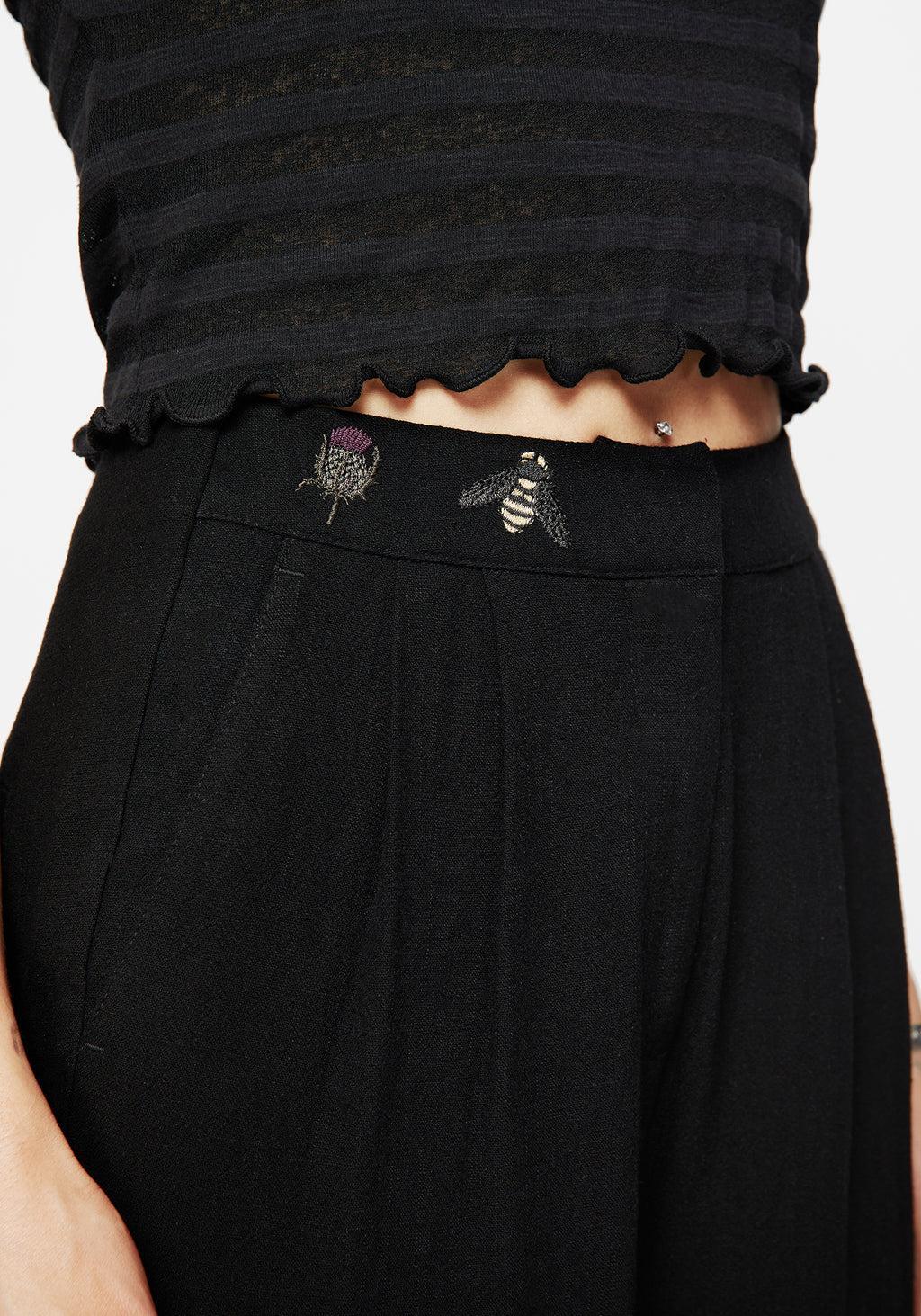 Chloris Embroidered Waist Balloon Trouser Product Image