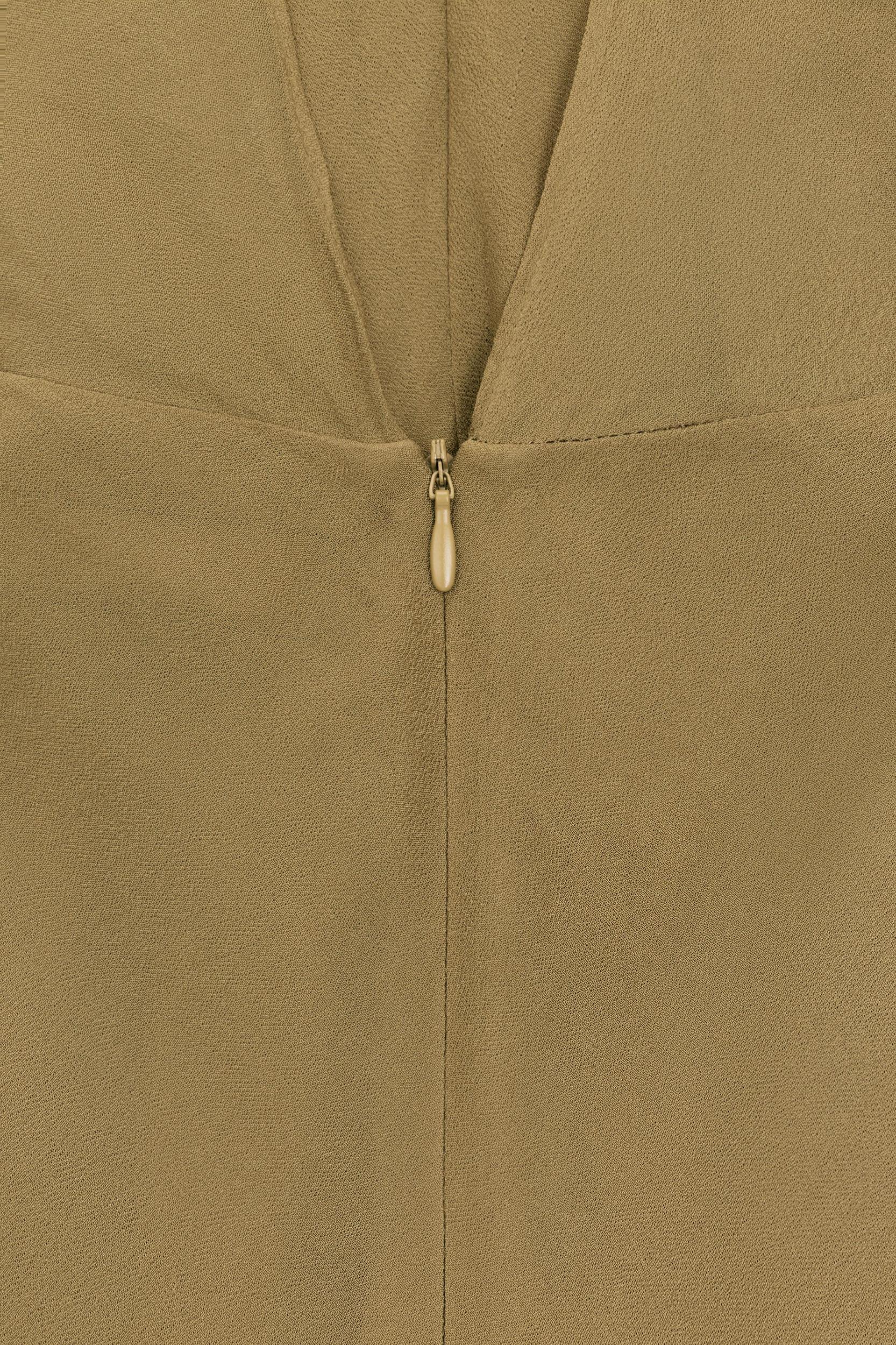 LIMITED EDITION DRAPED HALTER LONG DRESS Product Image