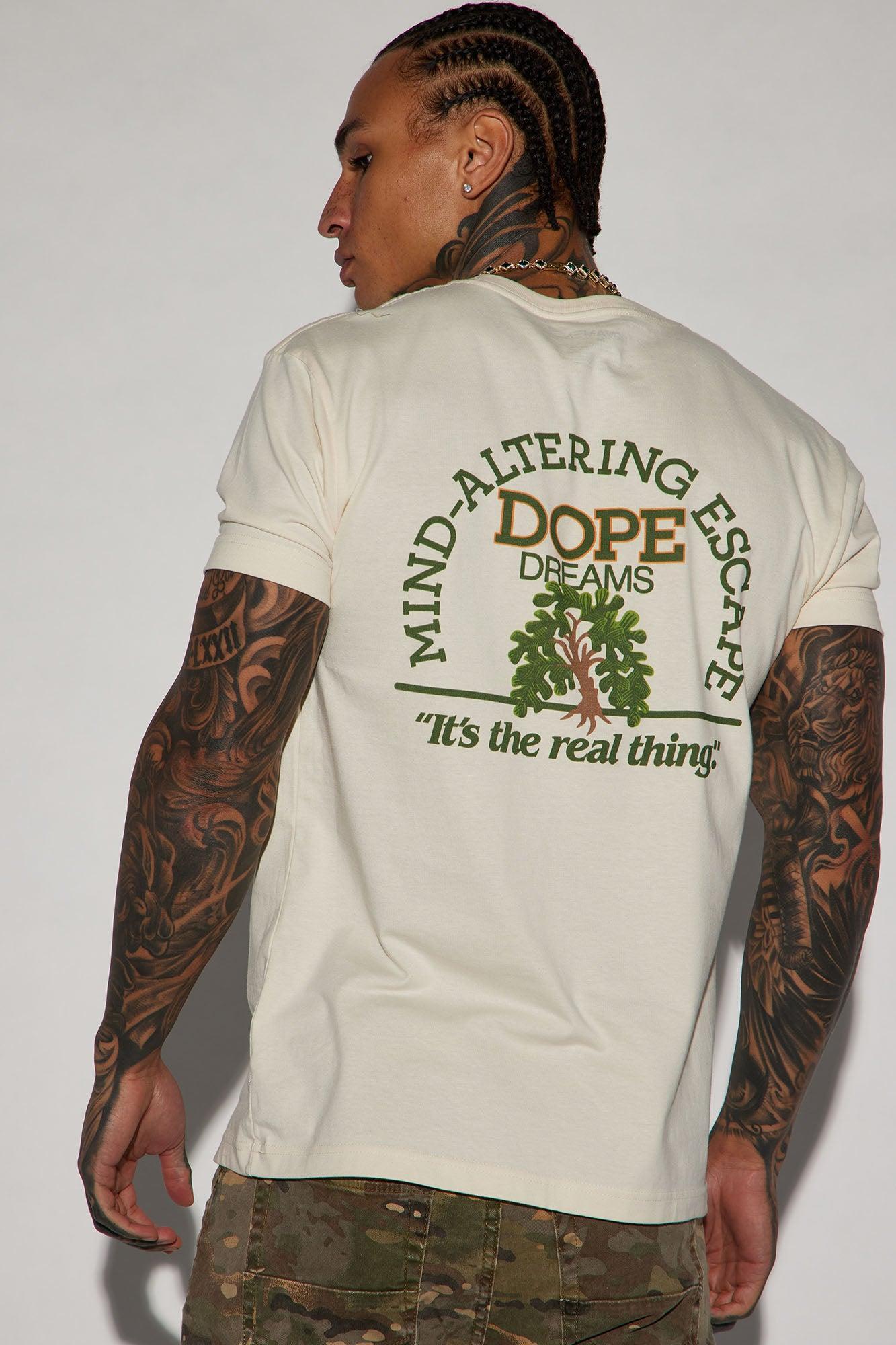 Dope Dreams Short Sleeve Tee - Off White Product Image
