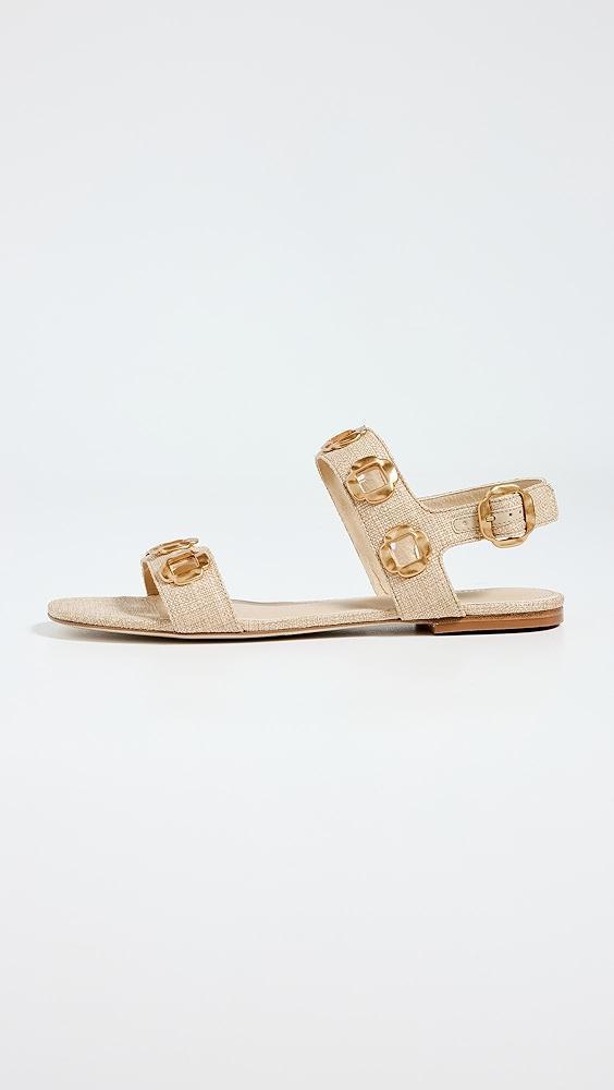 Larroudé Milan Flat Sandals | Shopbop Product Image