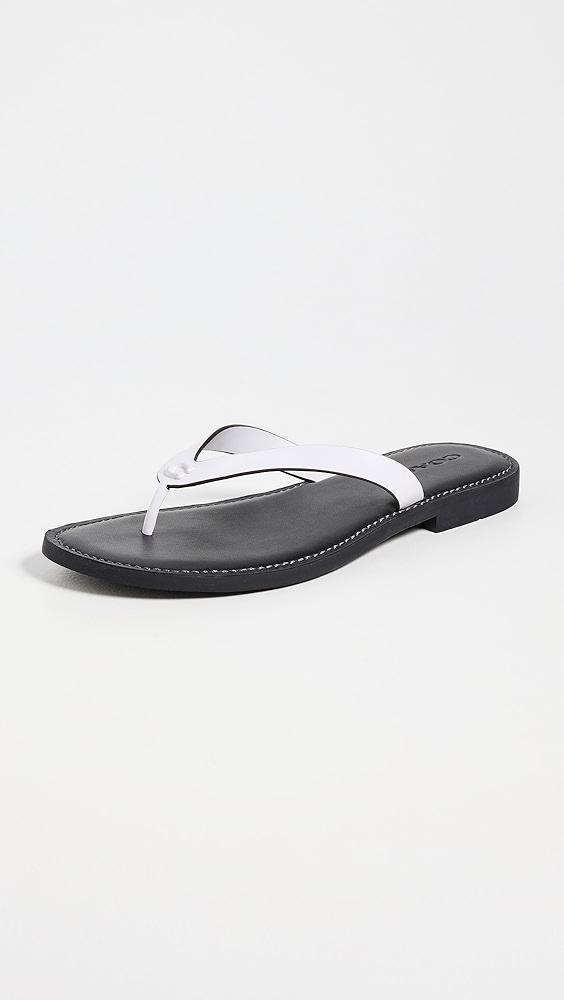 Coach Brianna Flip Flops | Shopbop Product Image