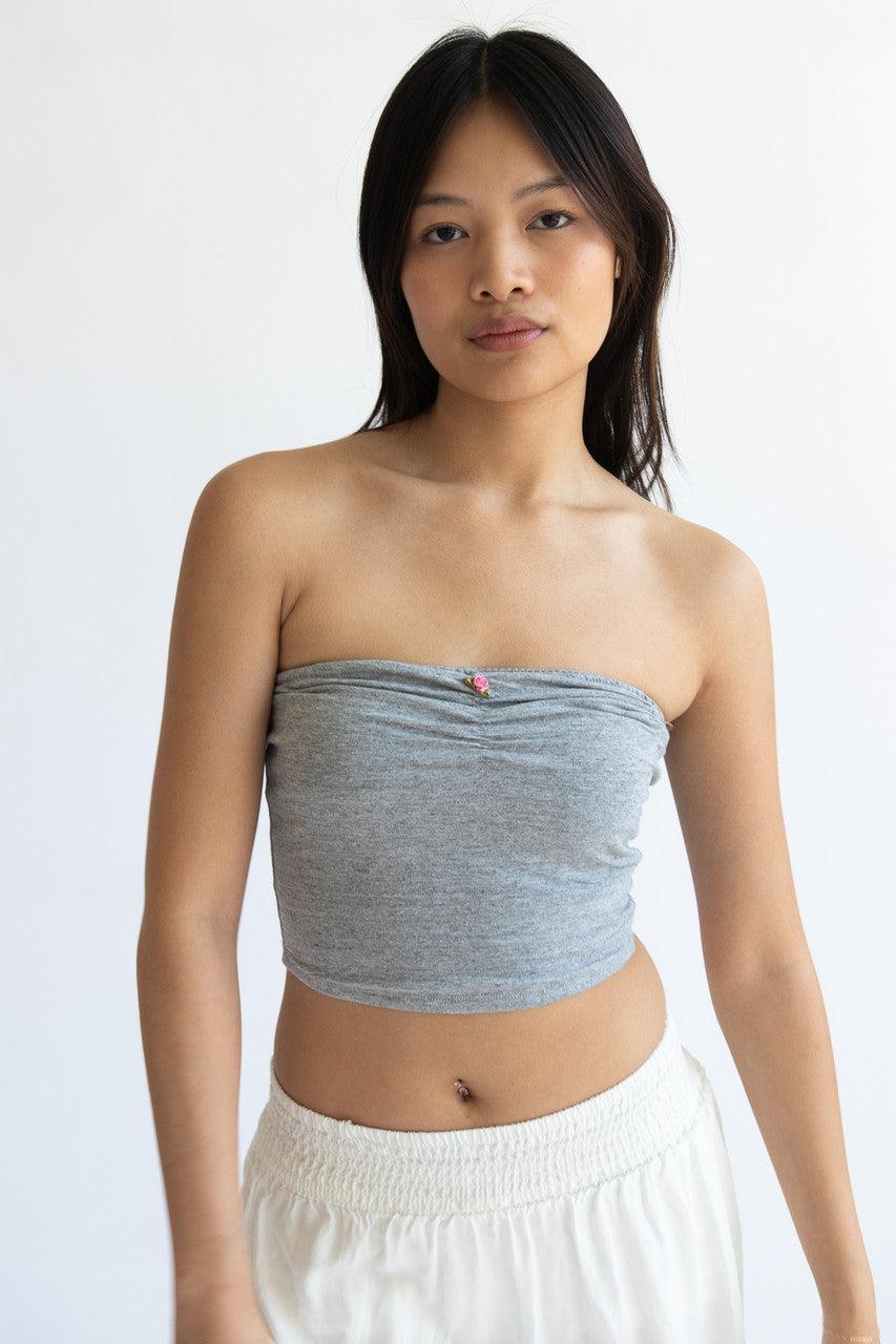 Rose Bud Cinch Tube Top Product Image