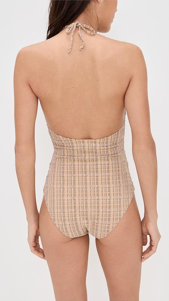 Lisa Marie Fernandez Halter Maillot | Shopbop Product Image